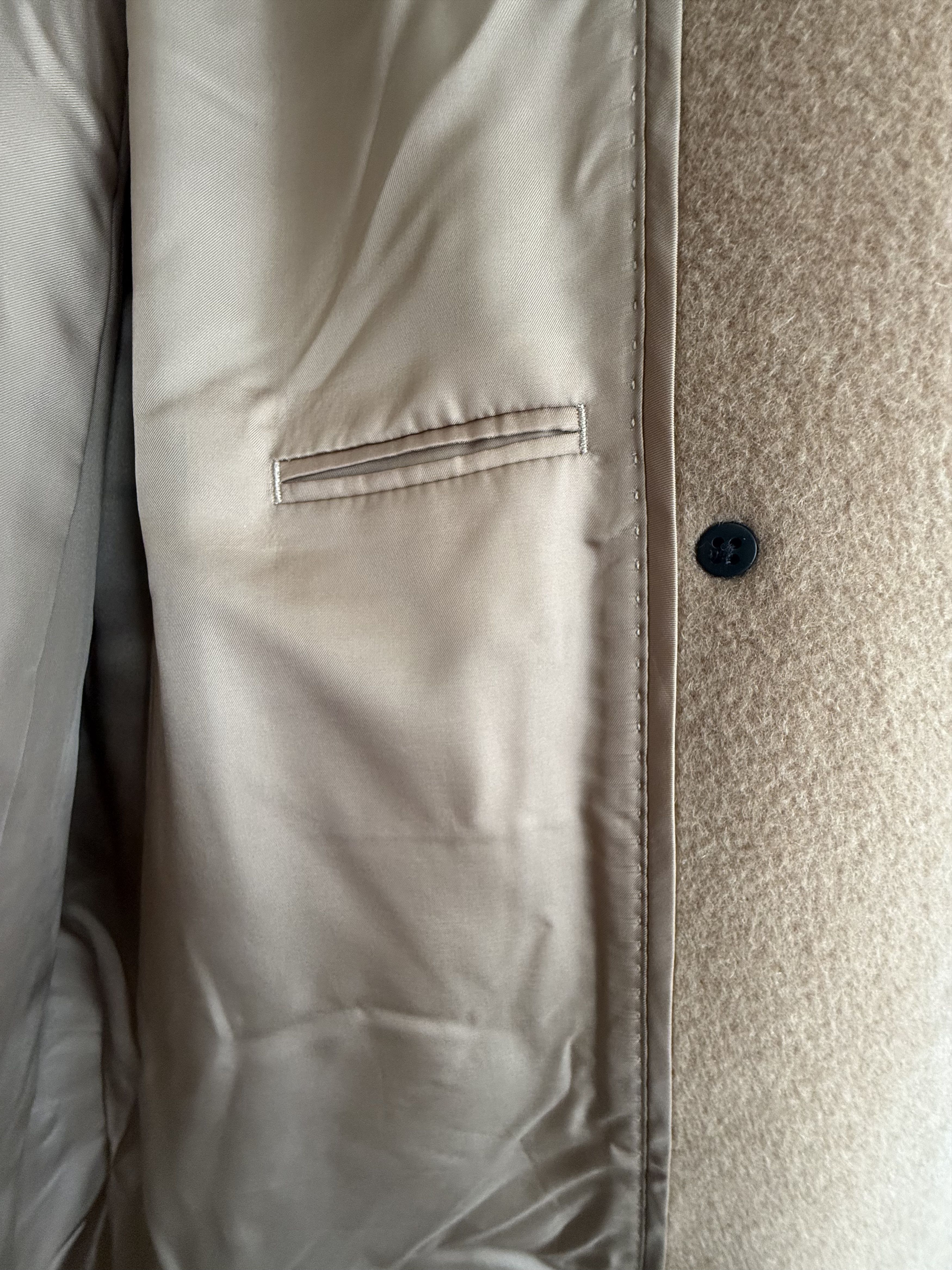 Club Monaco Club Monaco Camel Hair Double Breasted Polo Coat Size US M / EU 48-50 / 2 - 4 Thumbnail