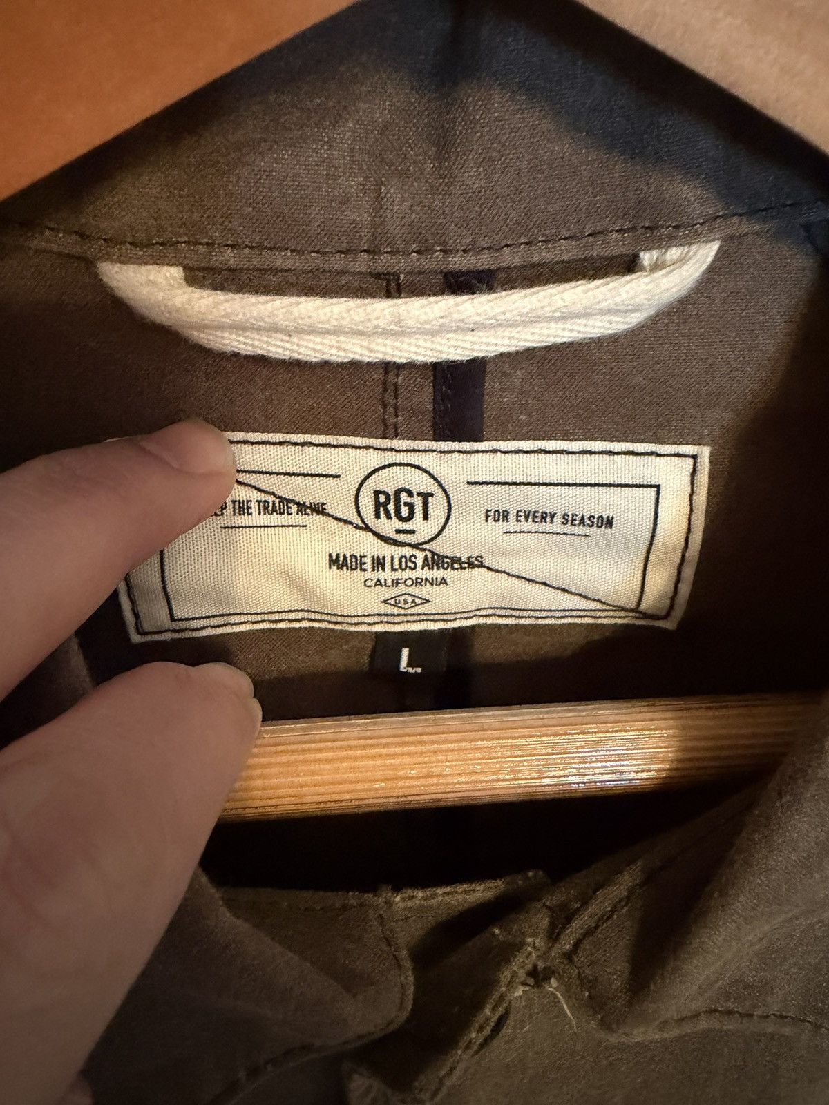 Rogue Territory Rogue Territory Waxed Explorer Blazer Size US L / EU 52-54 / 3 - 5 Thumbnail