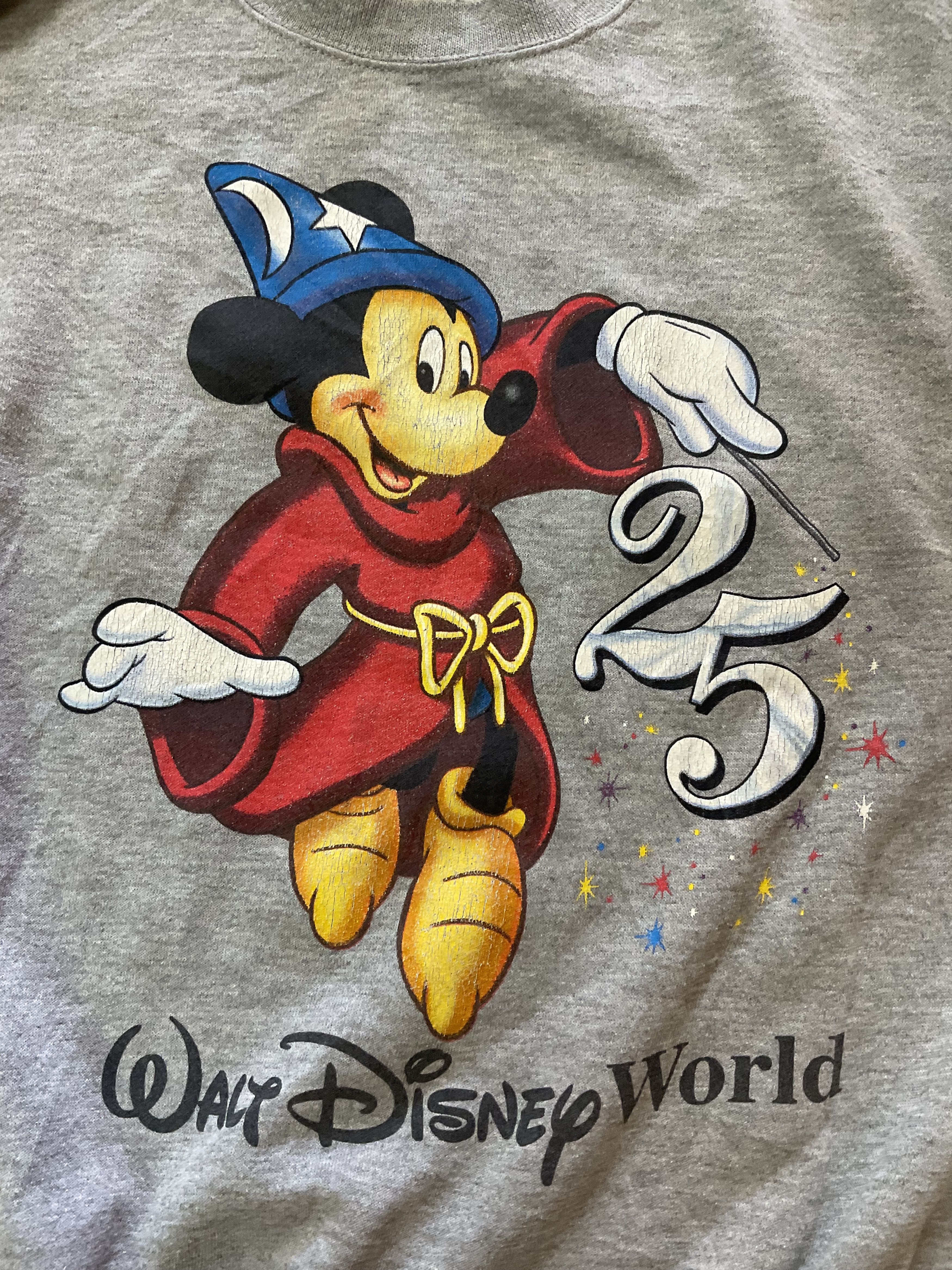 Disney Vintage 90s Disney Anniversary Mickey Mouse Two Sweatshirt Size US XL / EU 56 / 4 - 5 Thumbnail