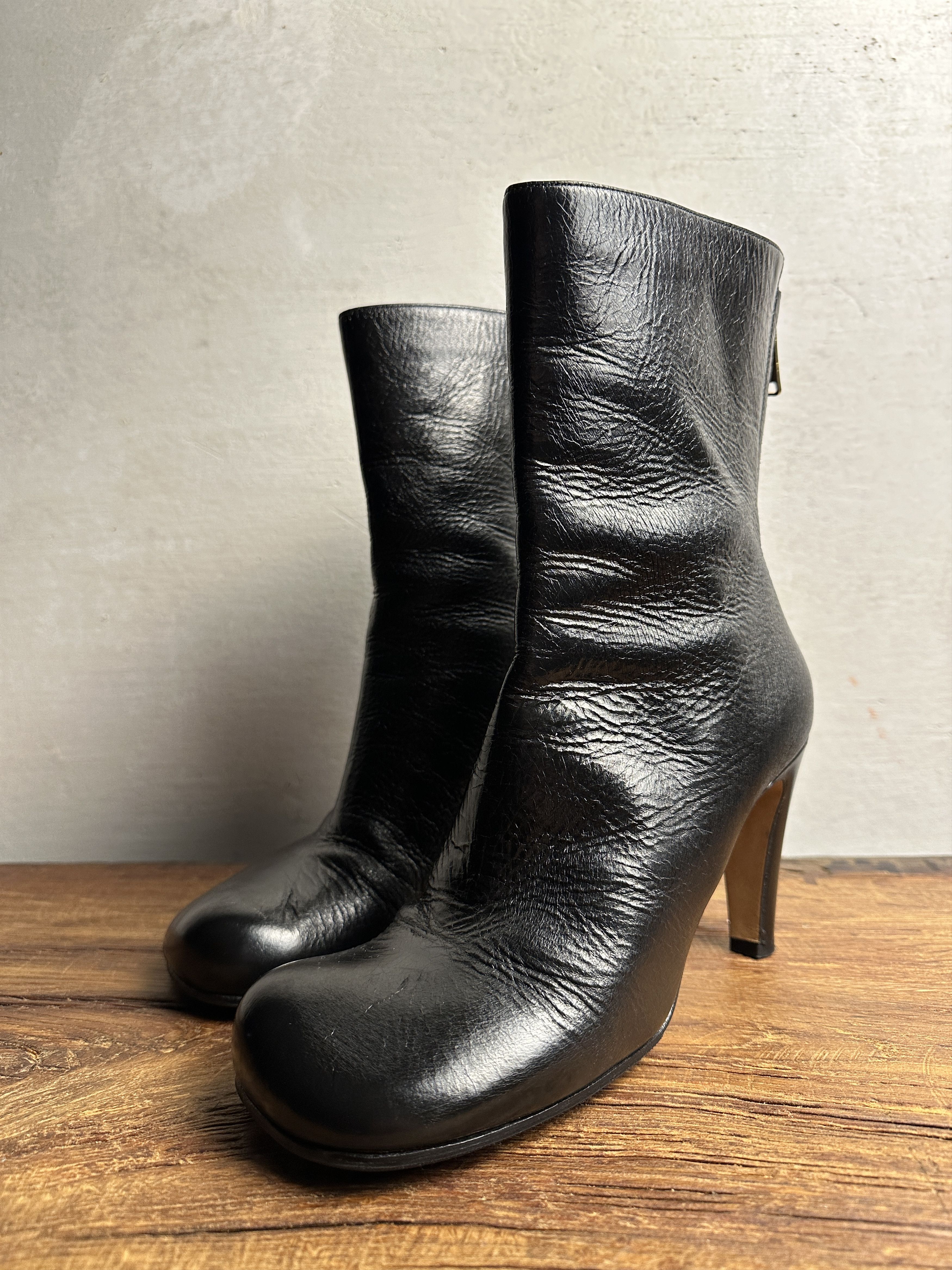 Bottega Veneta Bottega Veneta Squared Toe LAVILLE Nappa Boots Size US 8.5 / IT 38.5 - 5 Thumbnail