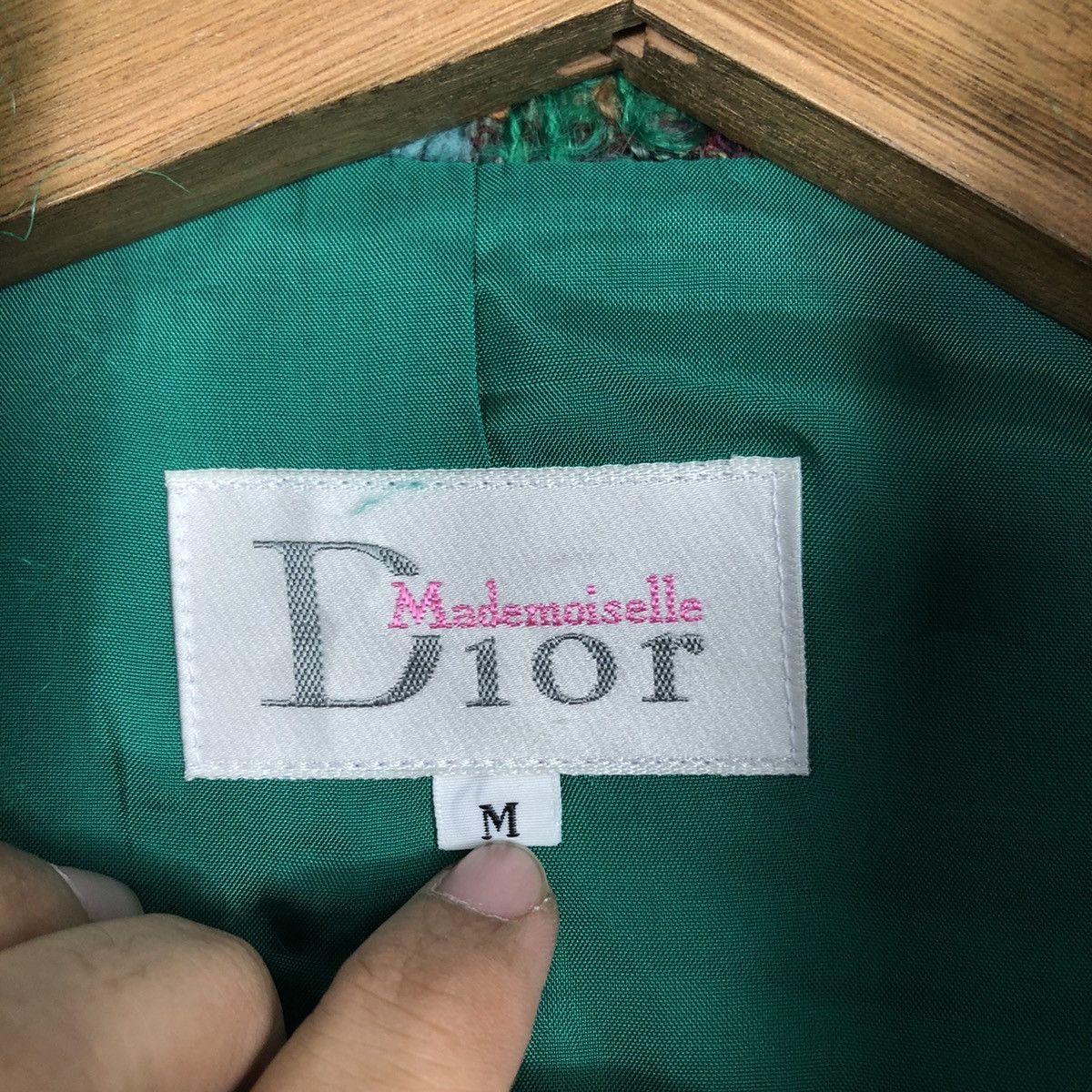Christian Dior Monsieur Mademoiselle Dior Couture Bouclé Tweed Jacket Size M / US 6-8 / IT 42-44 - 17 Thumbnail