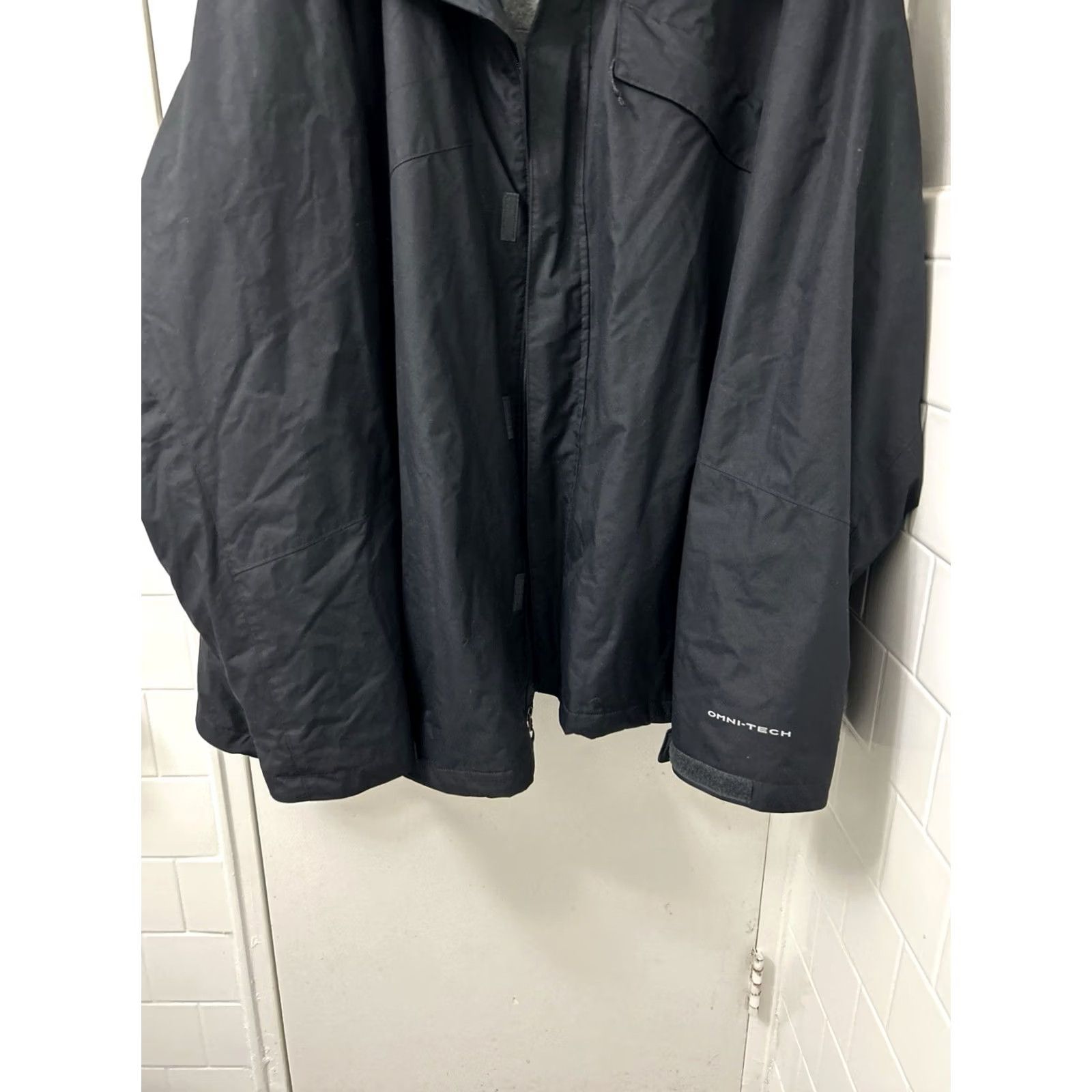 Vintage Columbia Bugaboo Interchange Jacket Mens 5XL Black 3 In 1 Omni-Tech Fleece Parka Waterproof Hooded Local Size US XXL / EU 58 / 5 - 3 Thumbnail