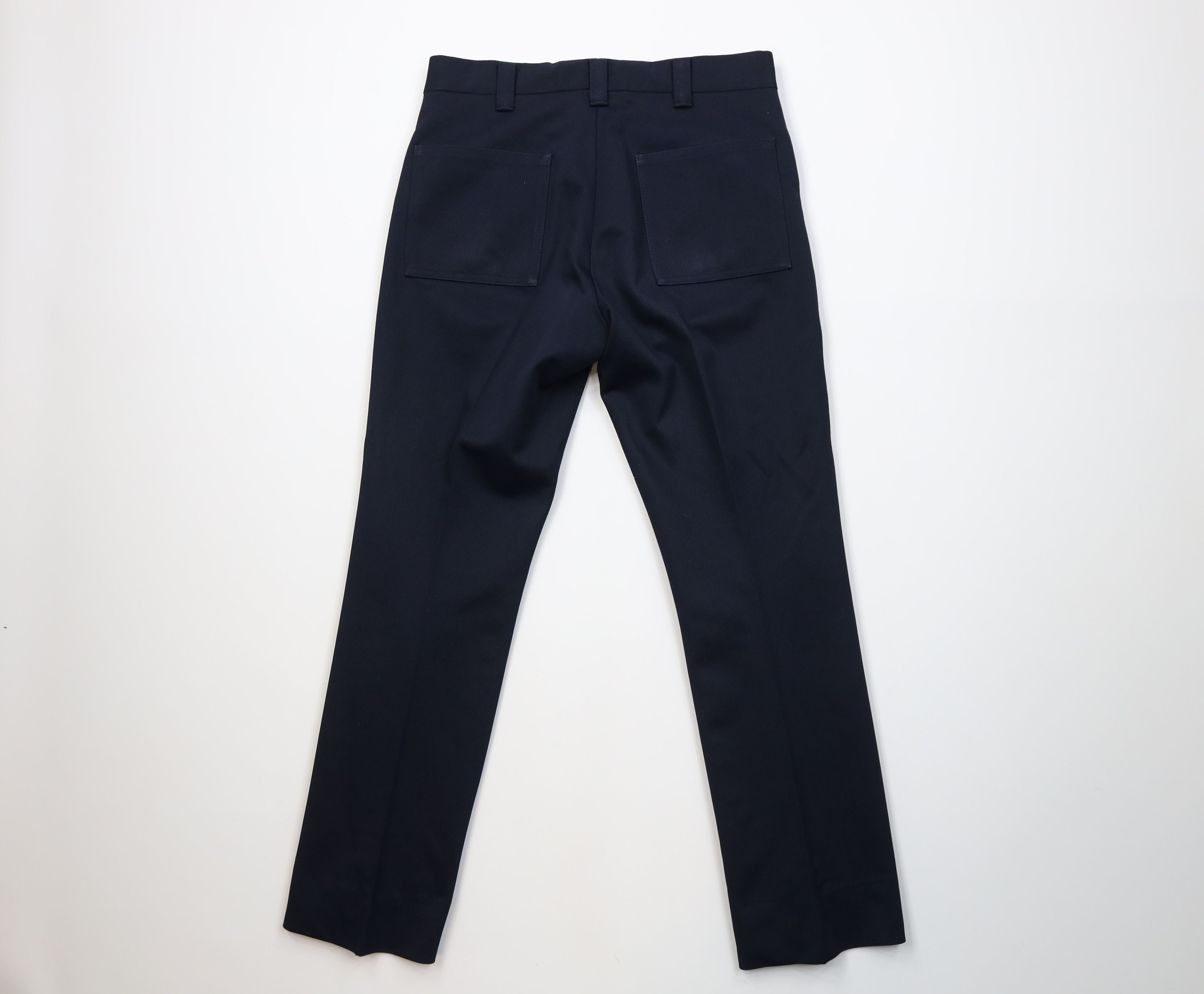 Levi's Vintage 70s Levis Wide Leg Bell Bottoms Chino Pants Blue USA Size US 32 / EU 48 - 12 Thumbnail