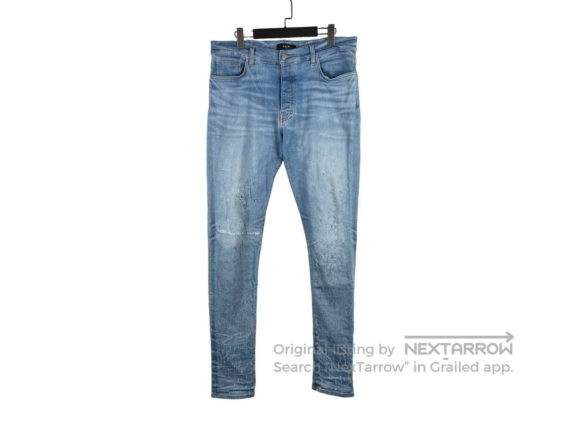 Amiri AMIRI Shotgun Destroyed Jeans Size US 36 / EU 52 - 1 Thumbnail