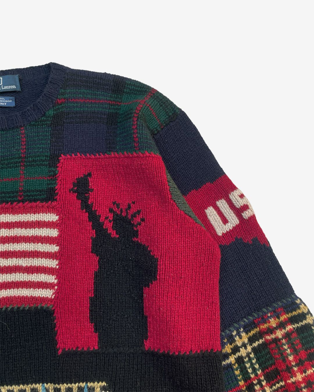 Polo Ralph Lauren Polo Ralph Lauren 911 Handknit Wool Sweater Size US M / EU 48-50 / 2 - 5 Thumbnail