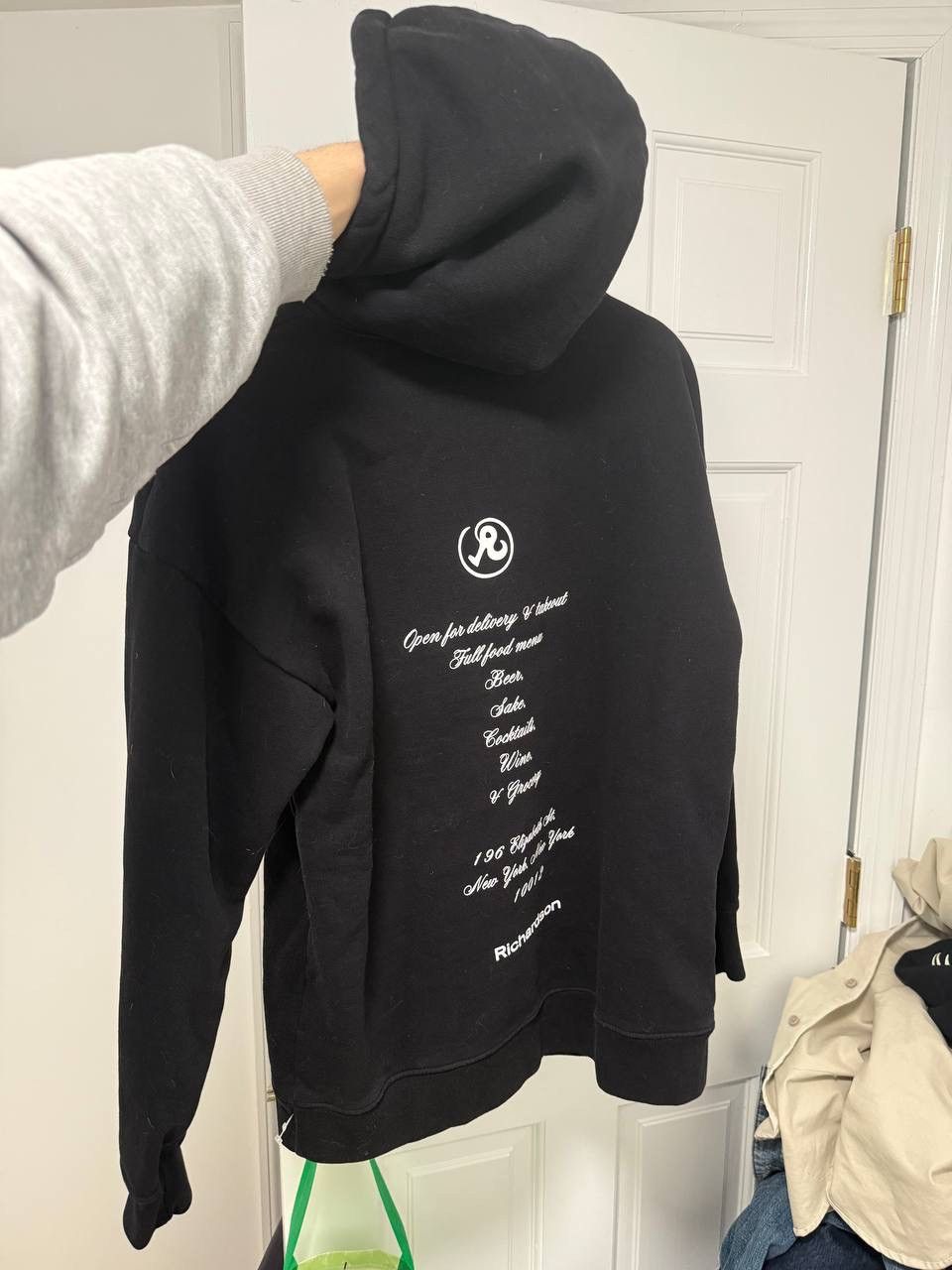Richardson Richardson Hoodie black Lovely day heavy cotton FW20 rare S Size US S / EU 44-46 / 1 - 6 Thumbnail