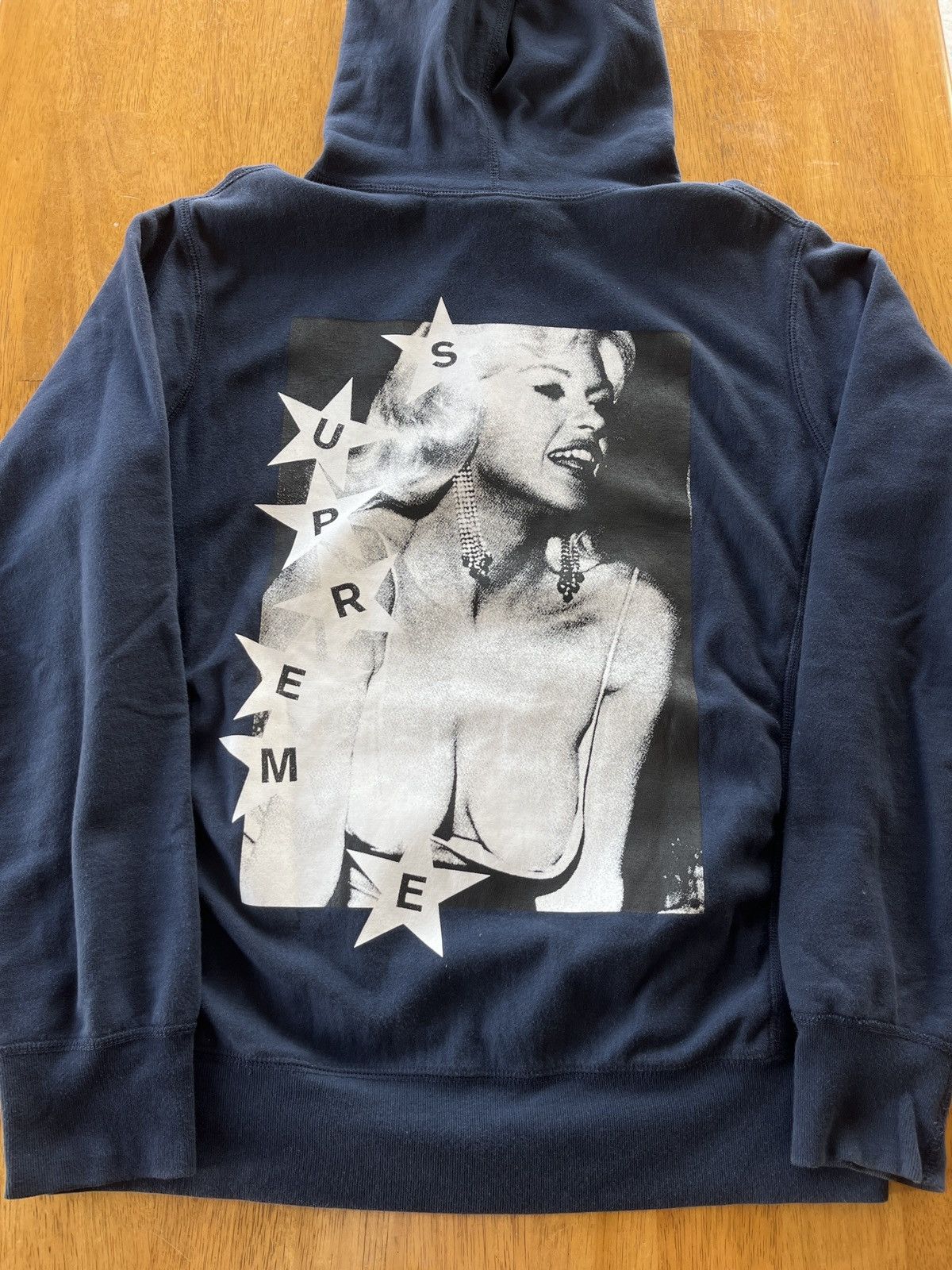 Streetwear Supreme Vintage Supreme Marilyn Monroe Hoodie Grailed