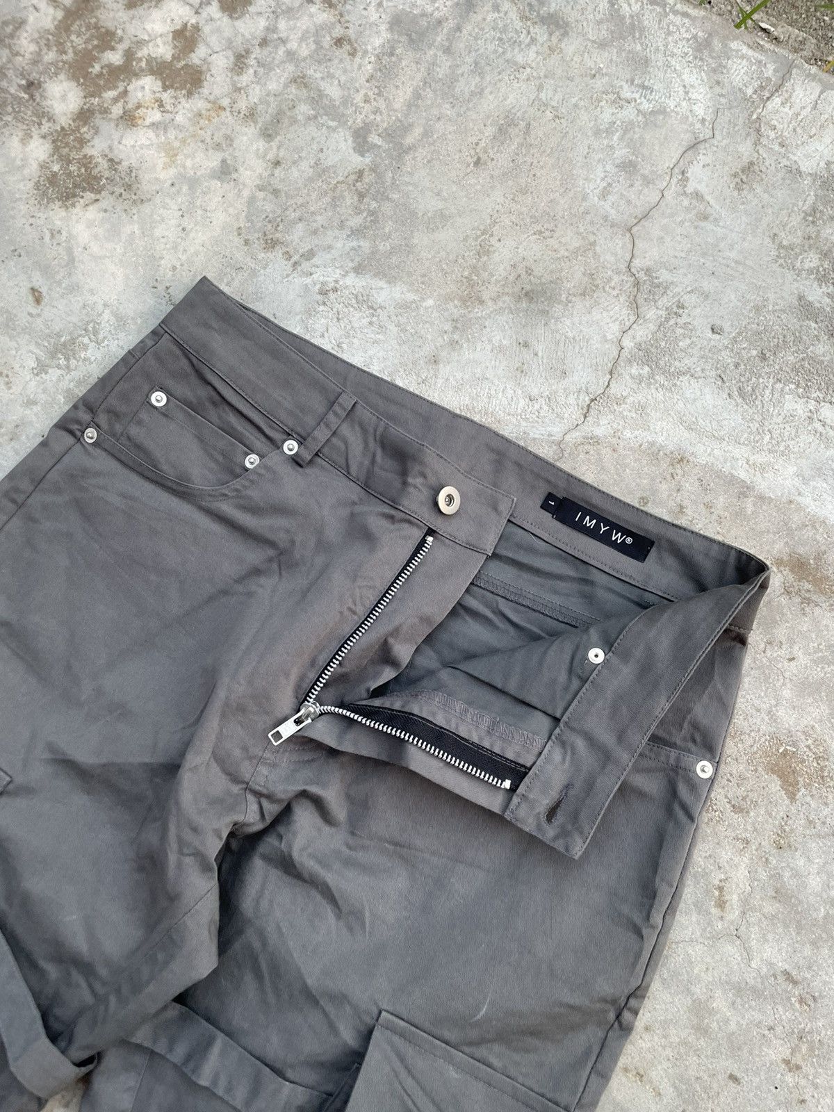 Beauty Beast × Japanese Brand IMYW Bondage Cargo Pants ziper Size US 31 - 12 Thumbnail