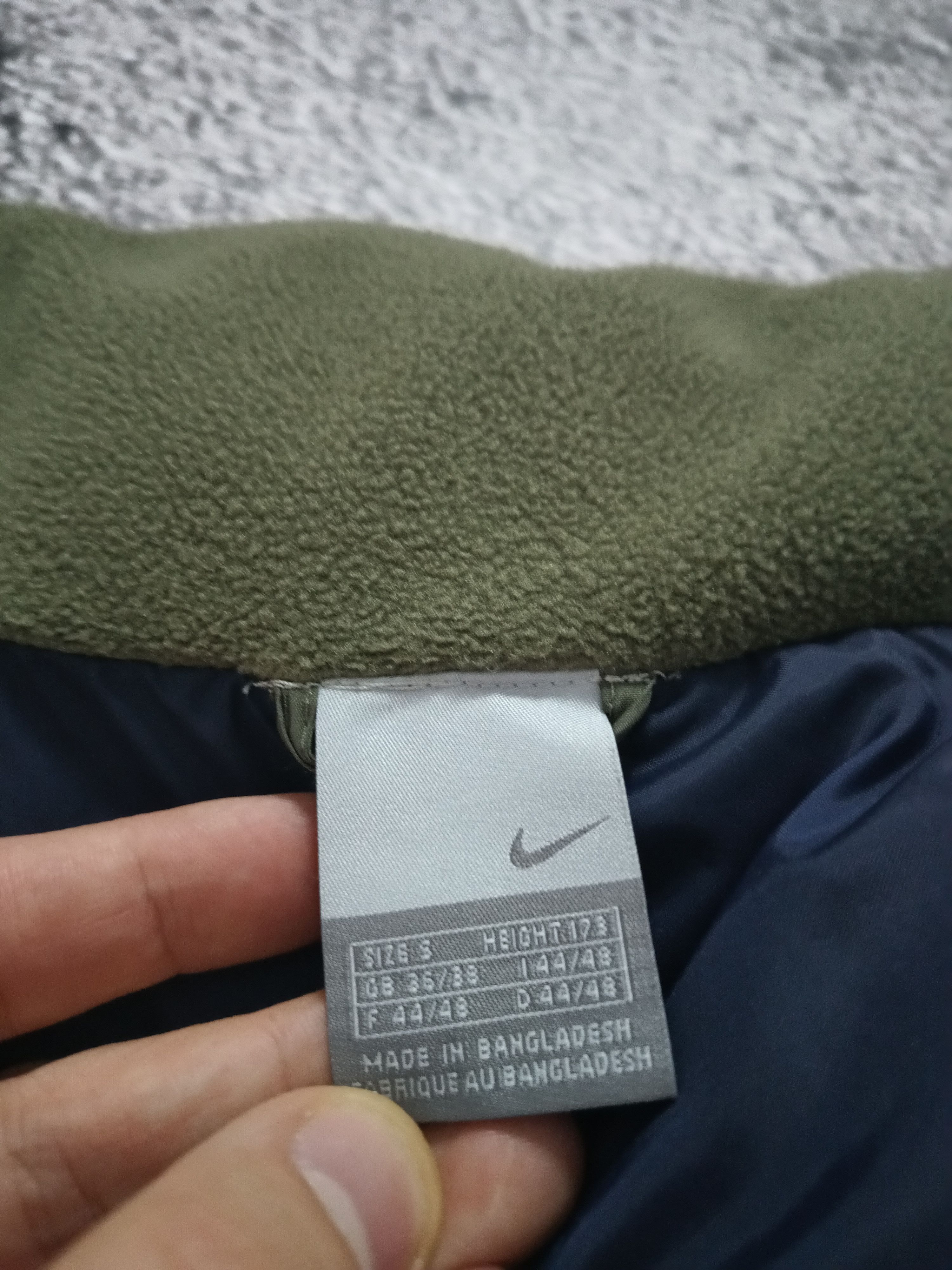 Nike × Vintage Nike Vintage Vest Puffer Down Logo Swoosh Size US S / EU 44-46 / 1 - 7 Thumbnail