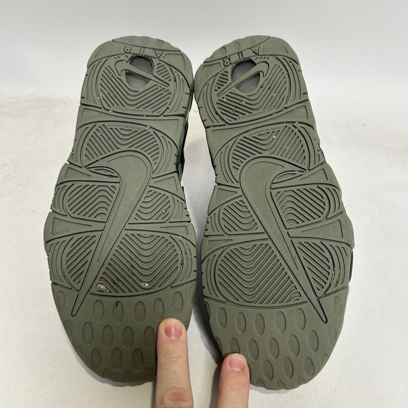 Nike Nike Shoes Air More Uptempo GS “Dark Stucco” 2024 Size US 7.5 / IT 37.5 - 7 Thumbnail