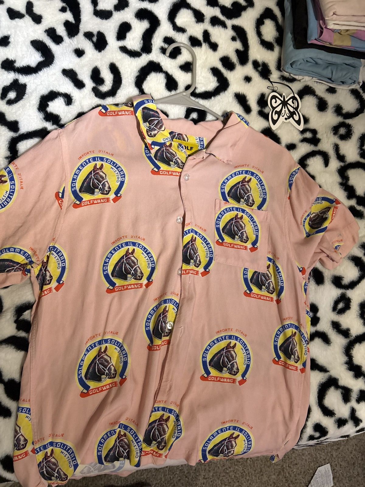 Golf Wang (Horse Button Up) SOLAMENTE IL SOLITARIO BUTTON UP Size US M / EU 48-50 / 2 - 2 Thumbnail