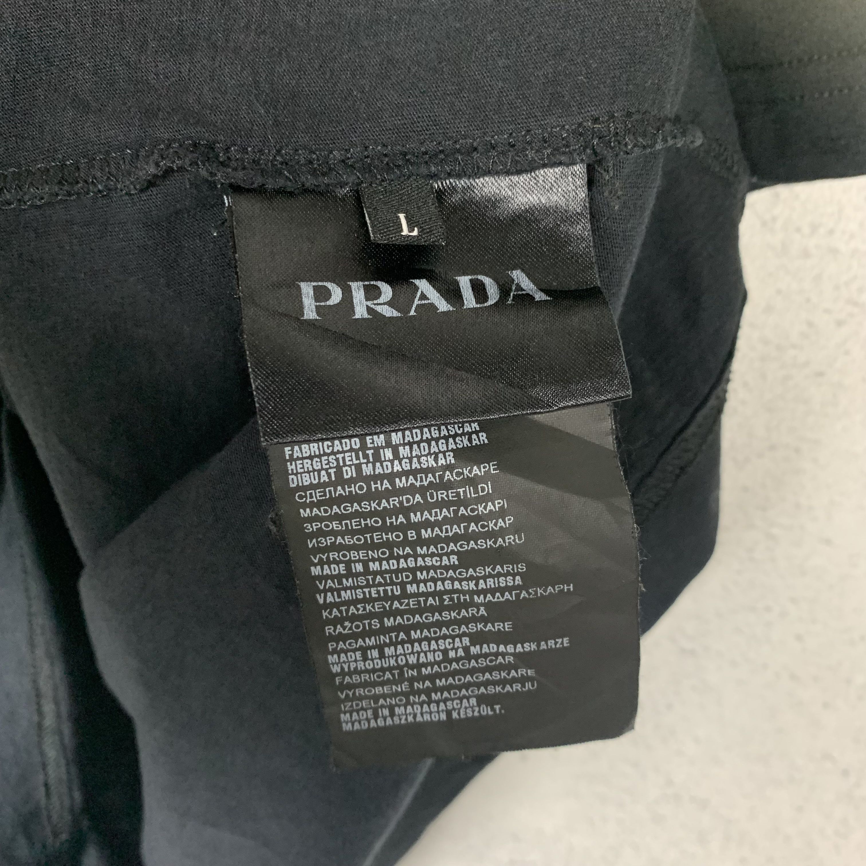 Prada Prada V-neck Top Size L / US 10 / IT 46 - 5 Thumbnail