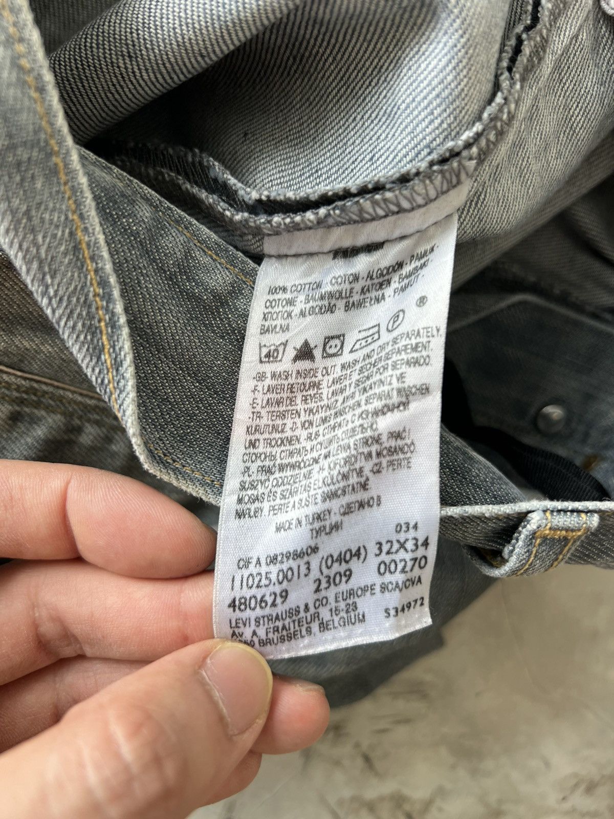 Levi's Levis Engineered Jeans Buckleback Tag W32 Actual 34x34 Size US 32 / EU 48 - 8 Thumbnail
