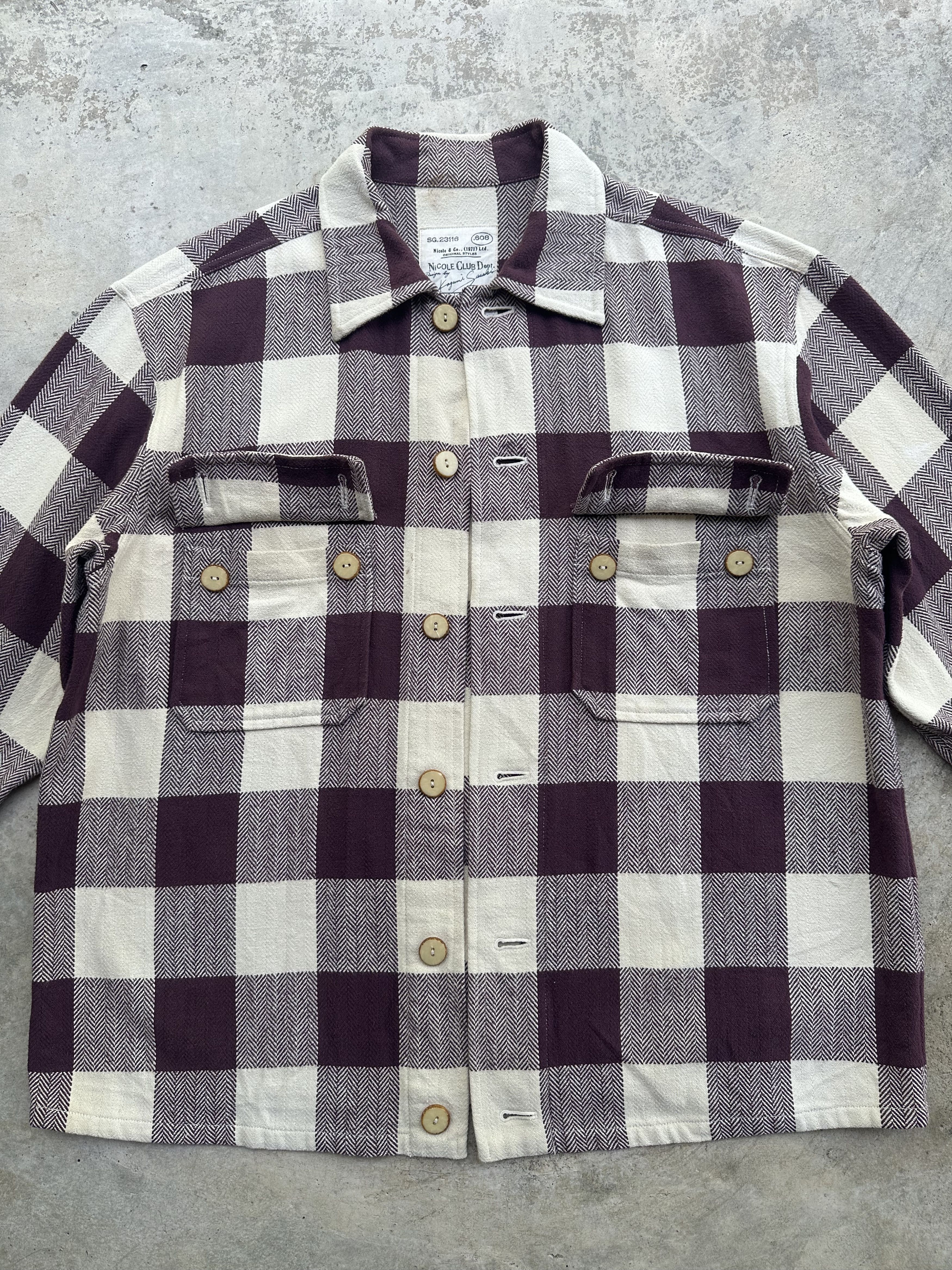 Nicole Club Nicole Club Dept Flannel By Kagumi Sazaki Size US L / EU 52-54 / 3 - 5 Thumbnail