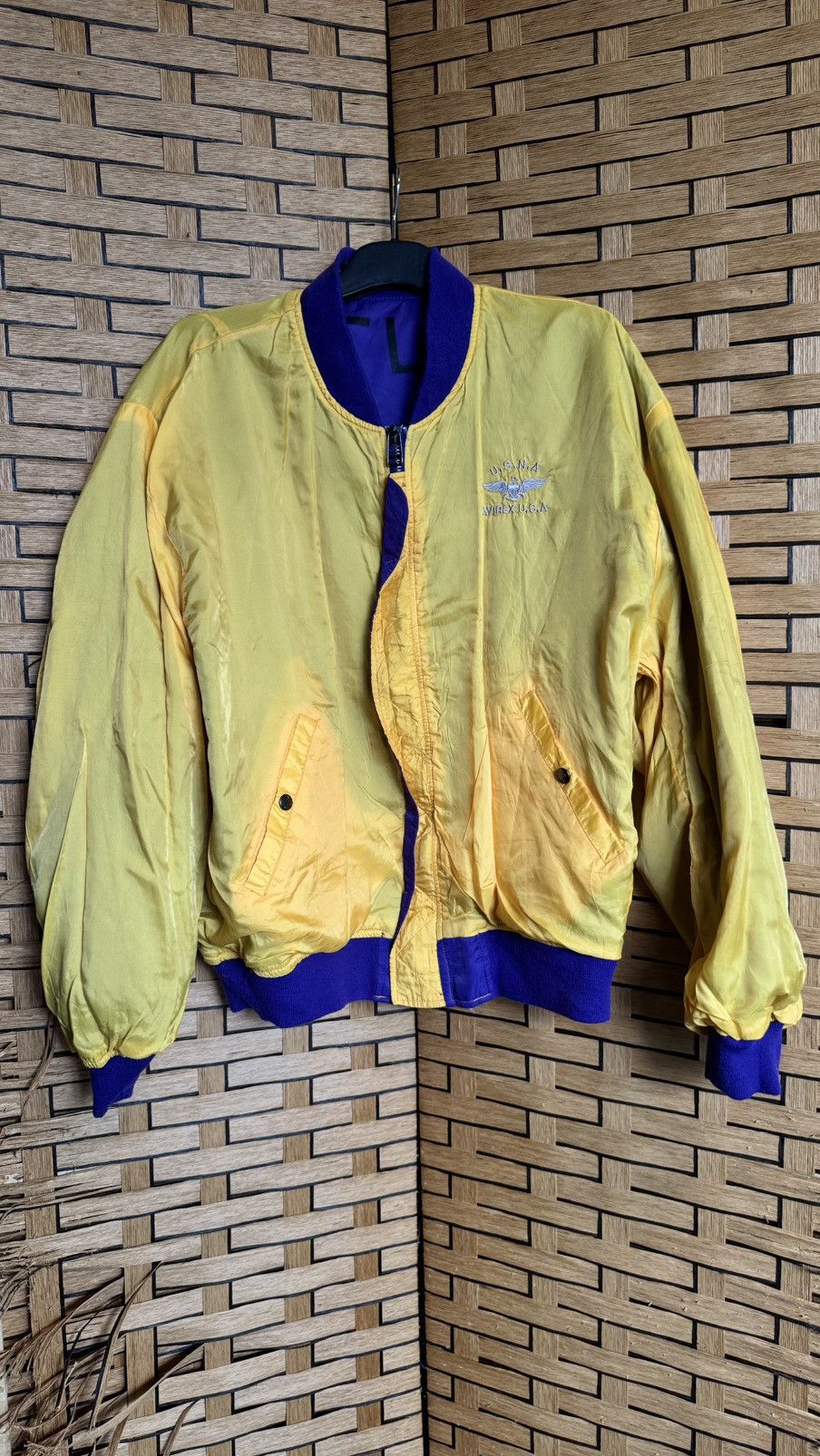 Avirex × Vintage Vintage Reversible Avirex Bomber Jacket Size US XL / EU 56 / 4 - 2 Thumbnail