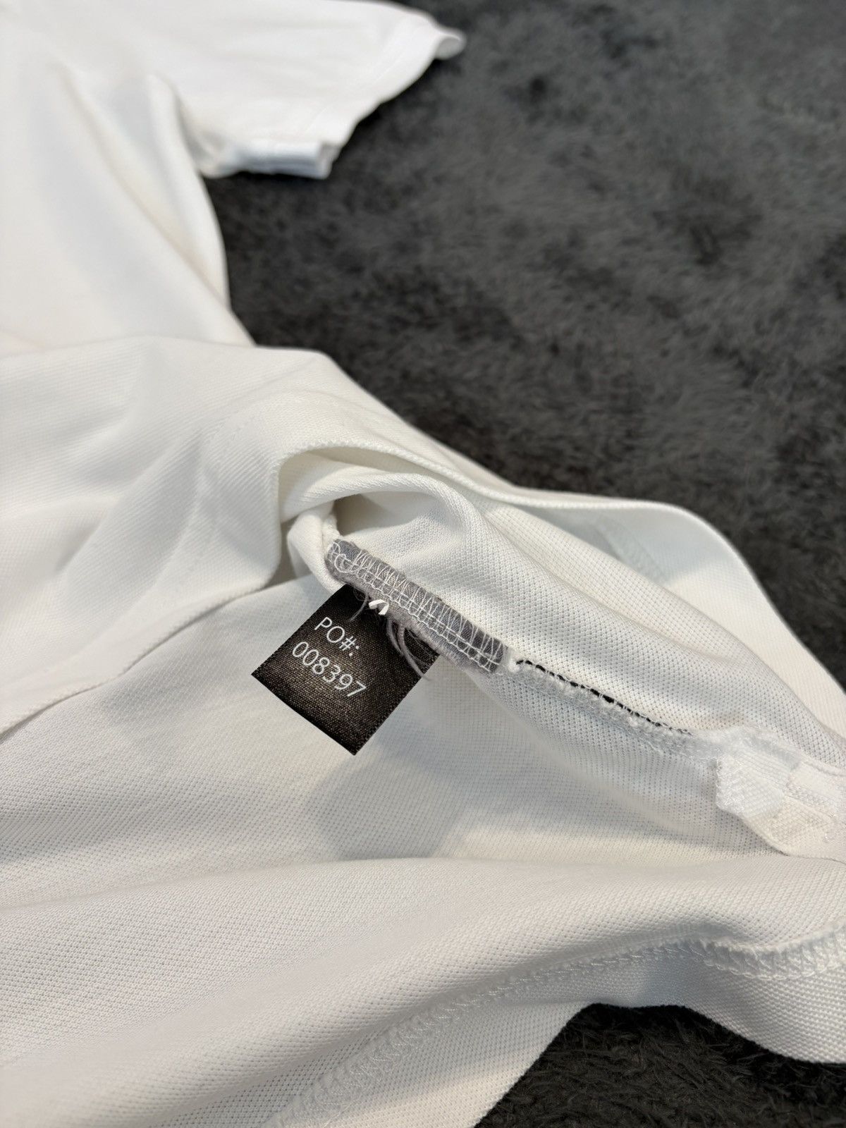 Moose Knuckles Moose Knuckles Basic White Polo Shirt Size US L / EU 52-54 / 3 - 4 Thumbnail