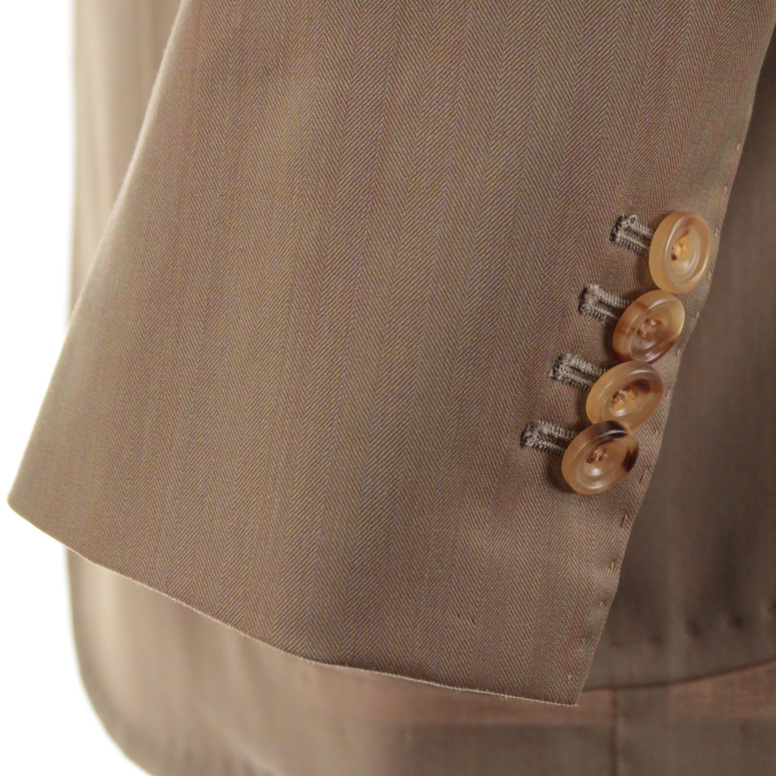 SARTORIO Sartorio Suit Size US 44 Regular in Beige Size 44R - 4 Thumbnail