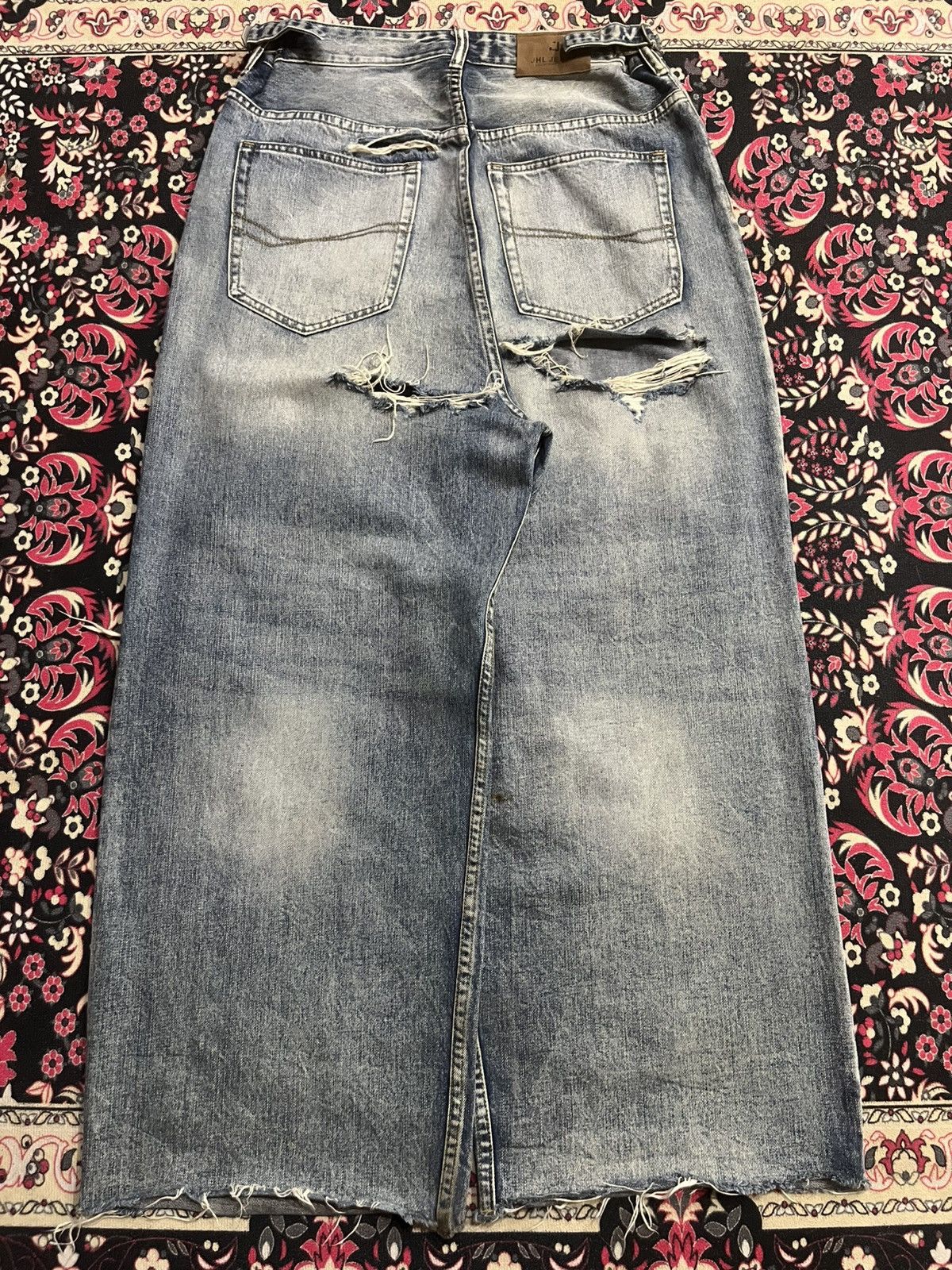 Other ⚡️Baggy⚡️Vintage JHL Jeans Blowout Distress Size US 32 / EU 48 - 2 Thumbnail