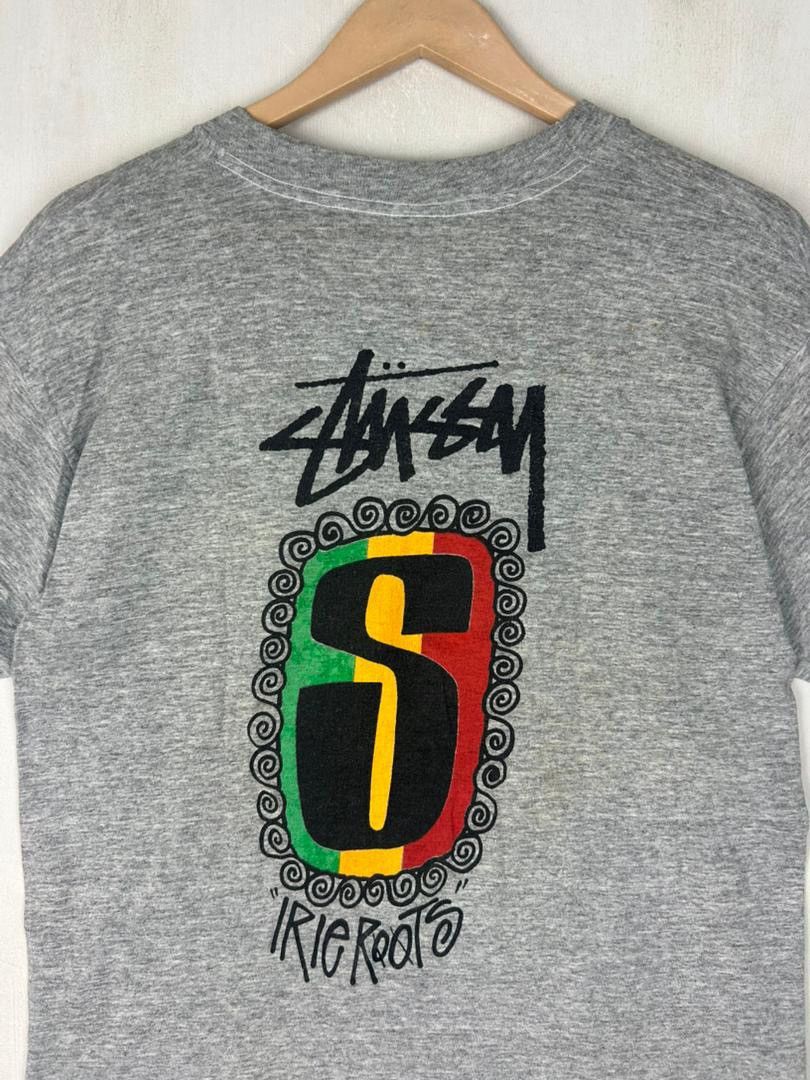 Stussy Vintage 90s Stussy Irie Roots OG logo Tshirt Size US M / EU 48-50 / 2 - 3 Thumbnail