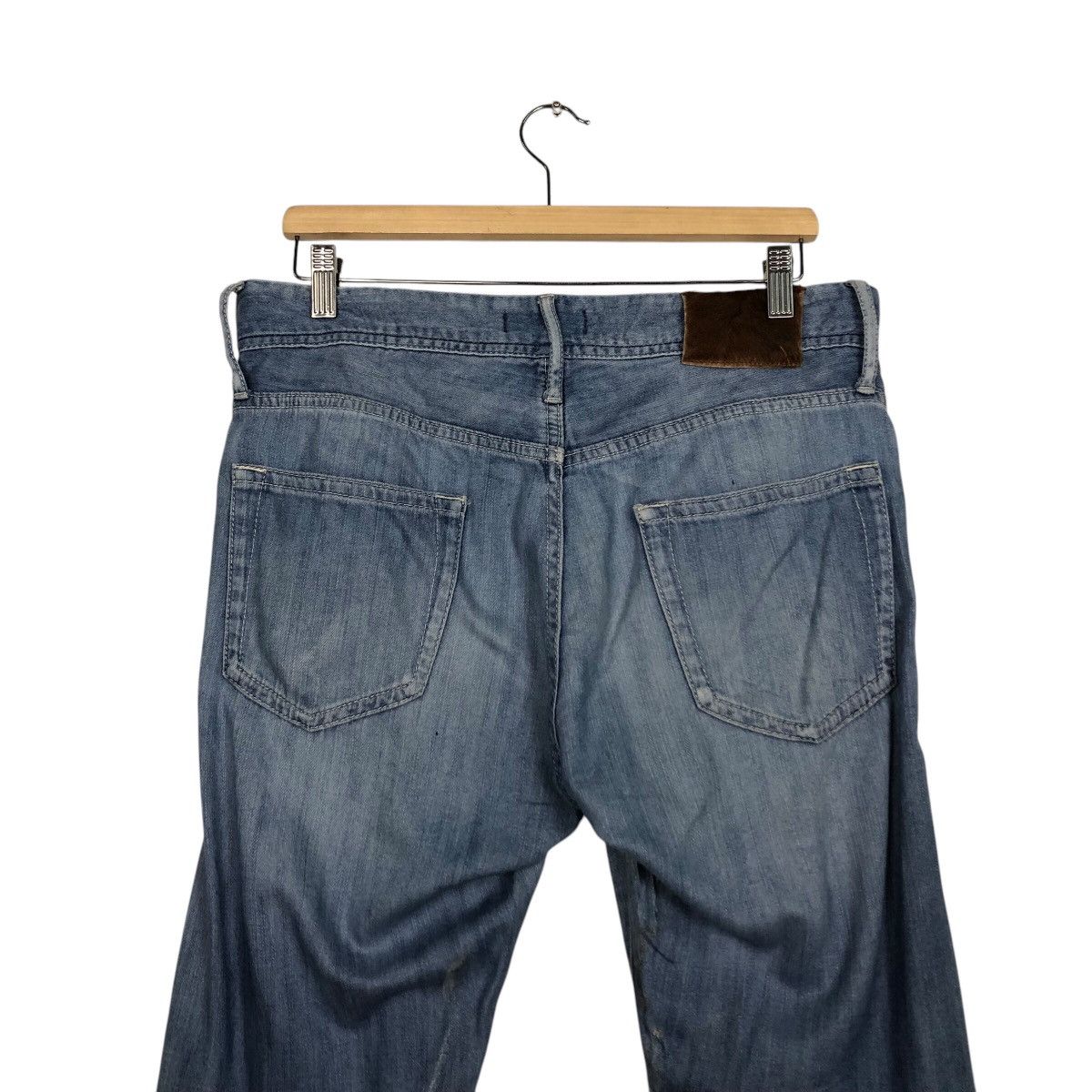 Beams Plus 📌Vintage Denim Jeans Biker Beams Heart Issey Miyake Size 34" / US 12 / IT 48 - 10 Thumbnail