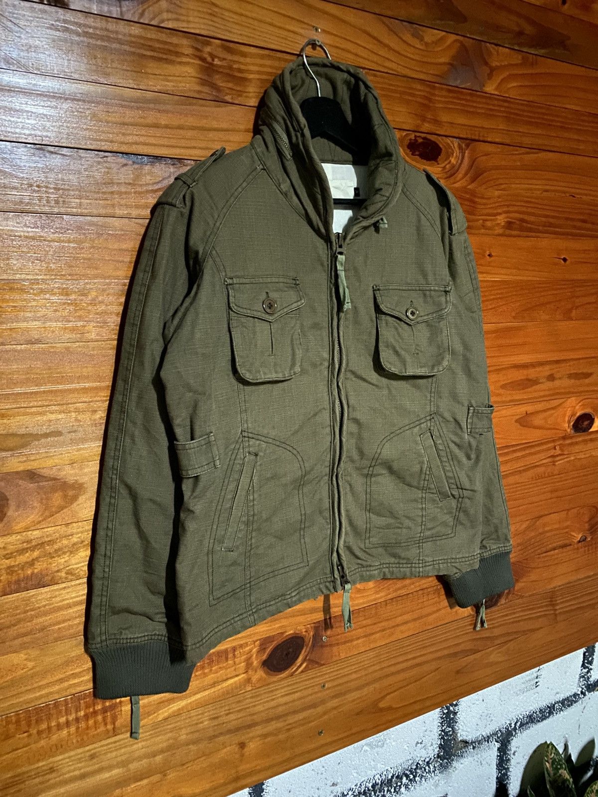 Japanese Brand La Master Olive Green Tactical Field Jacket | 2000s Japanese Size US M / EU 48-50 / 2 - 4 Thumbnail