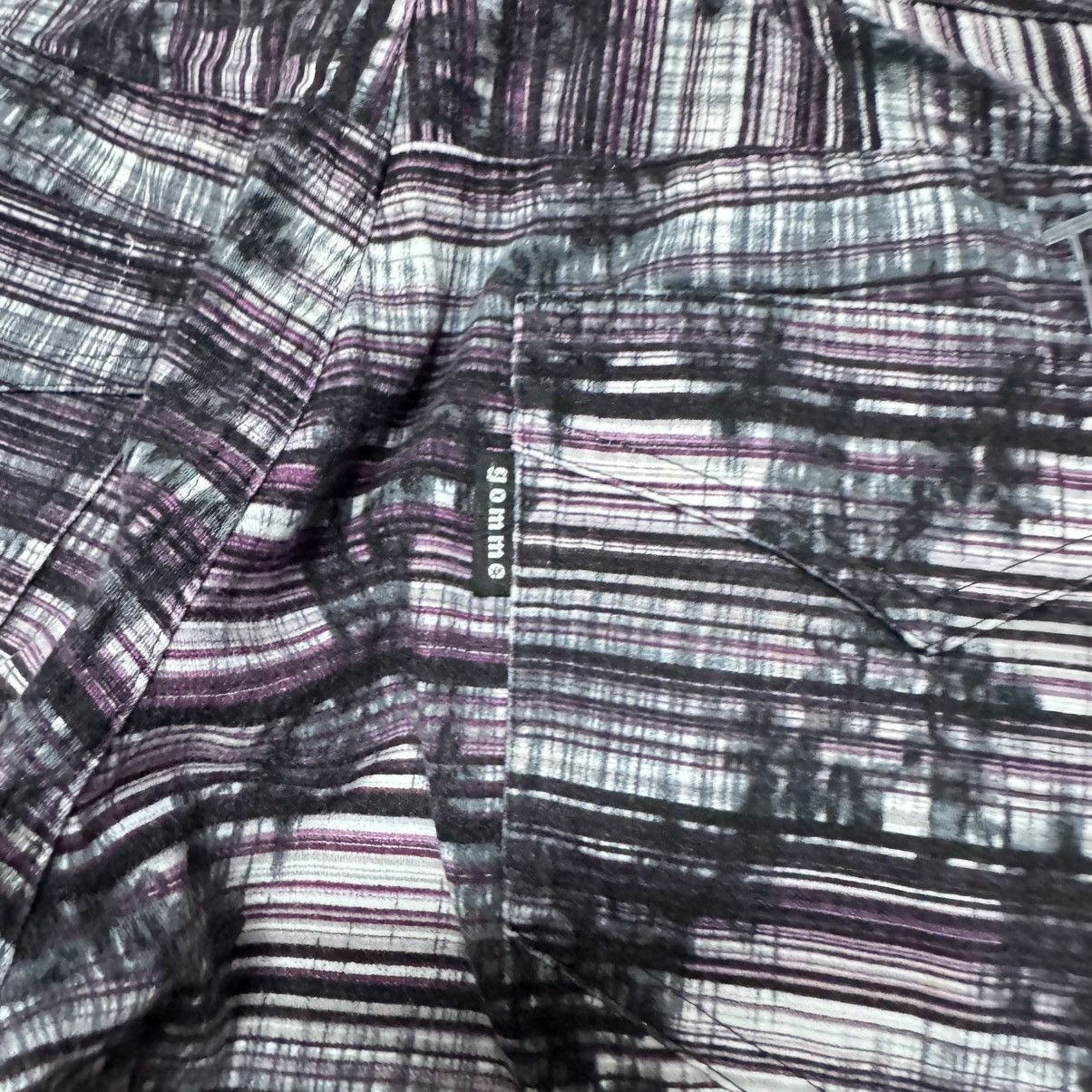 gomme Gomme By Maki Hiroshige Horizontal Striped Trouser Pants Size 30" / US 8 / IT 44 - 20 Thumbnail