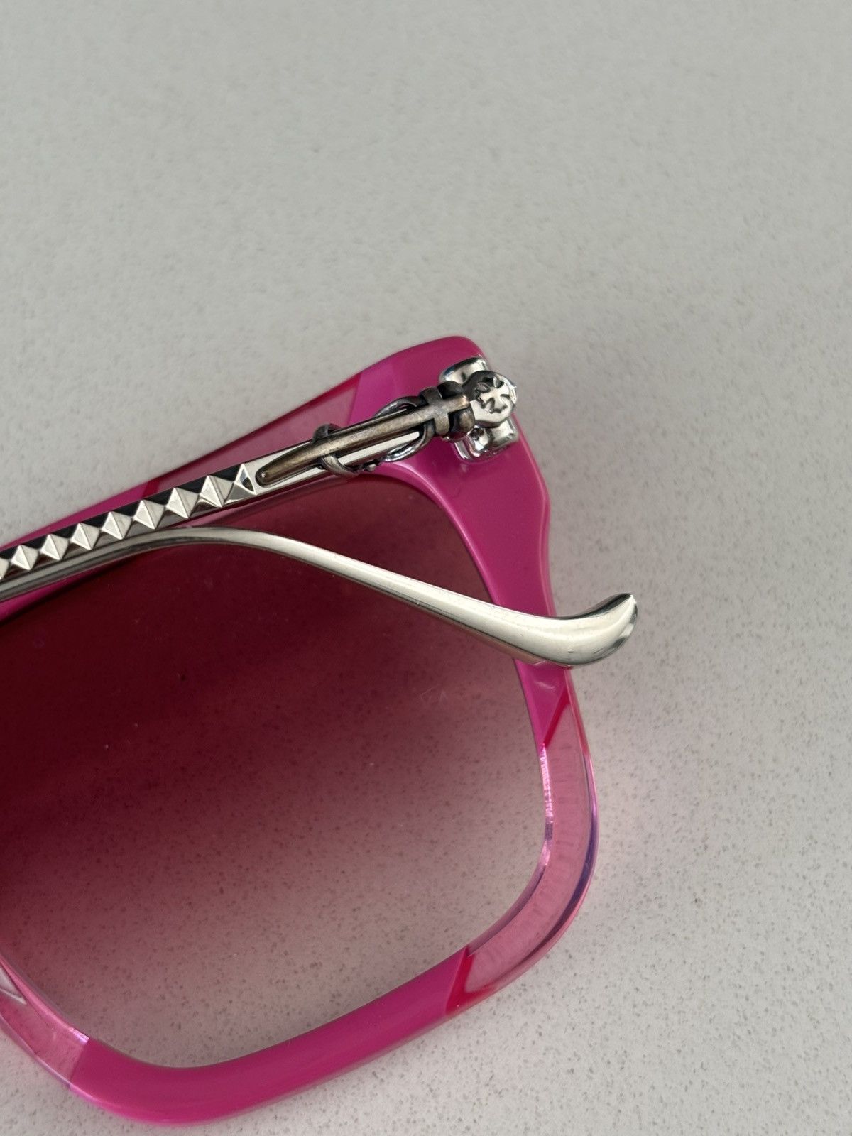Chrome Hearts Chrome Hearts Pink Bardot Glasses Size ONE SIZE - 3 Thumbnail