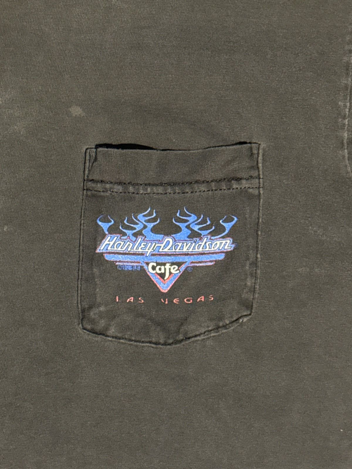 Harley Davidson Harley Davidson Cafe Pocket Tee Size US L / EU 52-54 / 3 - 4 Thumbnail