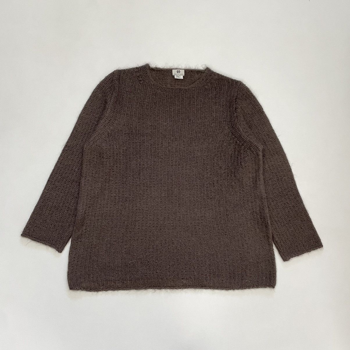 Dries Van Noten Early 2000s ‘Cobweb Weave’ Mohair Sweater Size US M / EU 48-50 / 2 - 2 Thumbnail