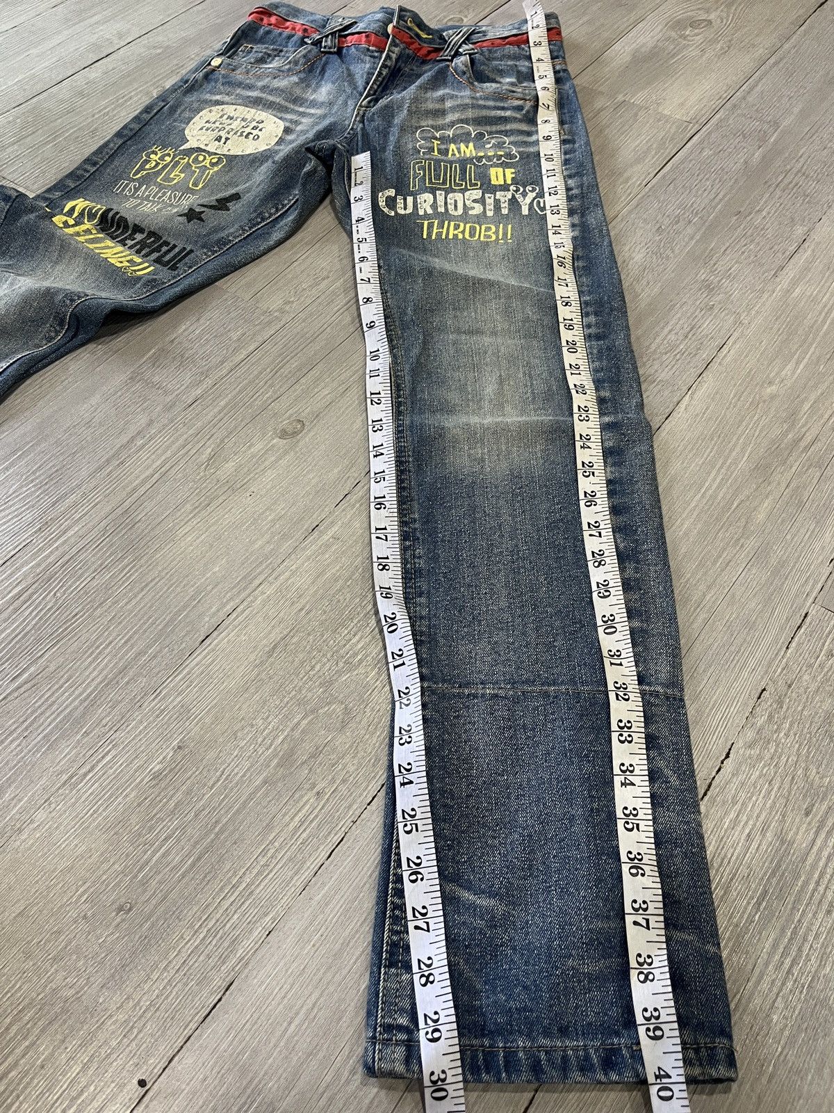 Hysteric Glamour RARE VINTAGE Pink Lady Japanese Jeans Size US 28 / EU 44 - 13 Thumbnail