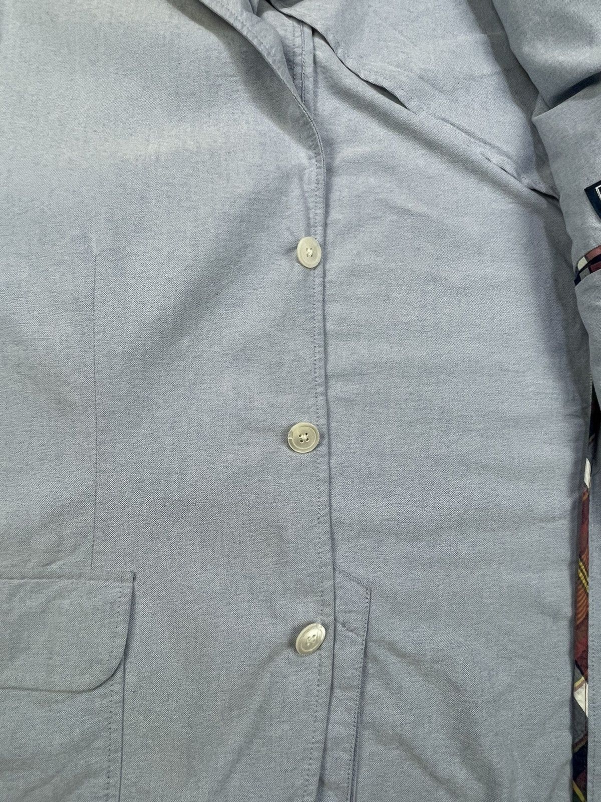 Polo Ralph Lauren Vtg Polo Ralph Lauren Checked Trim Single Breasted Blazers Size 44R - 11 Thumbnail