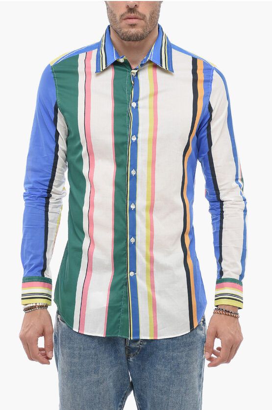 image of Etro Casual Cotton Shirt, Men's (Size Small)