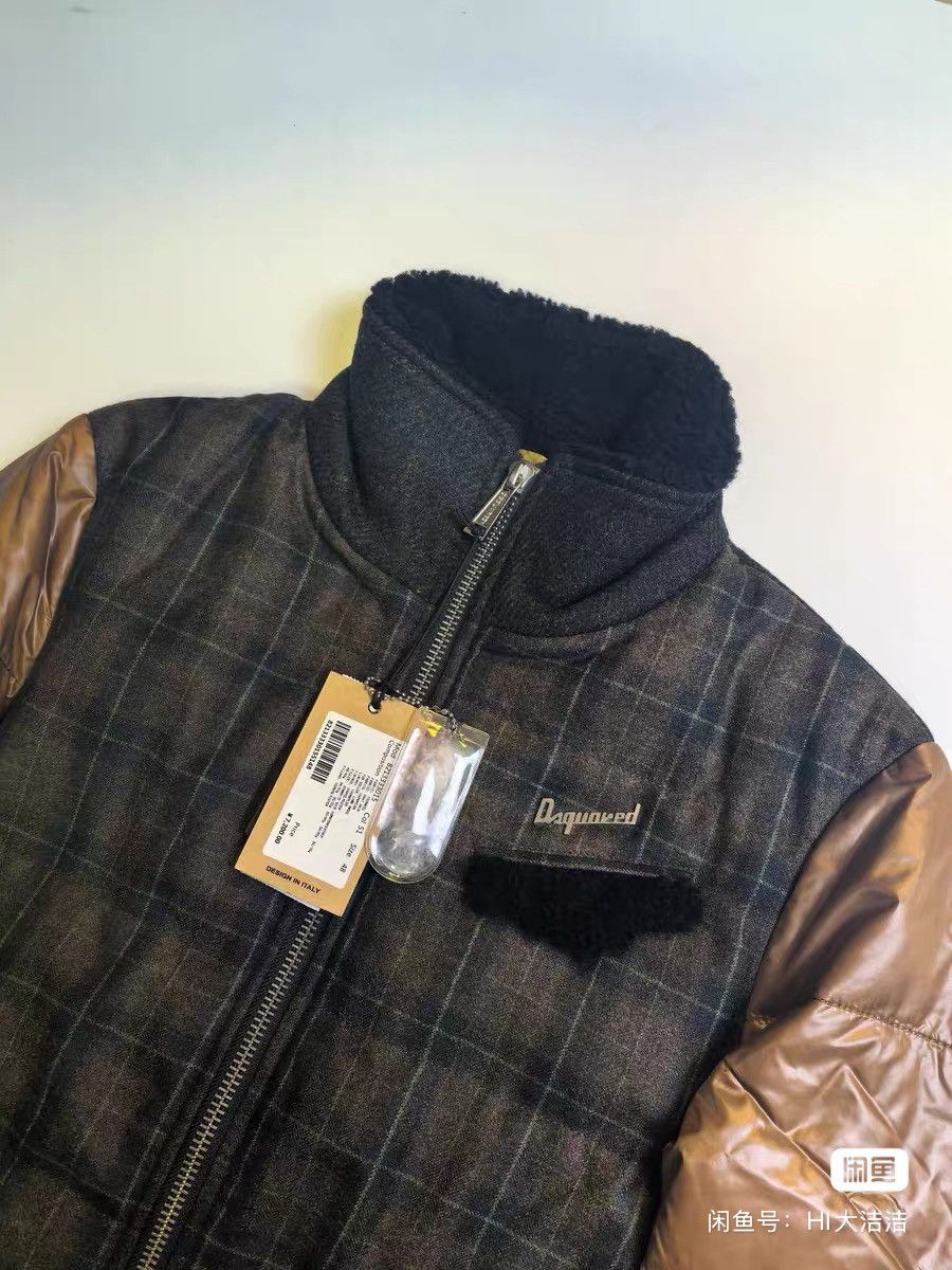 dsquared2 d2 wool fur jacket parka coat dior prada
