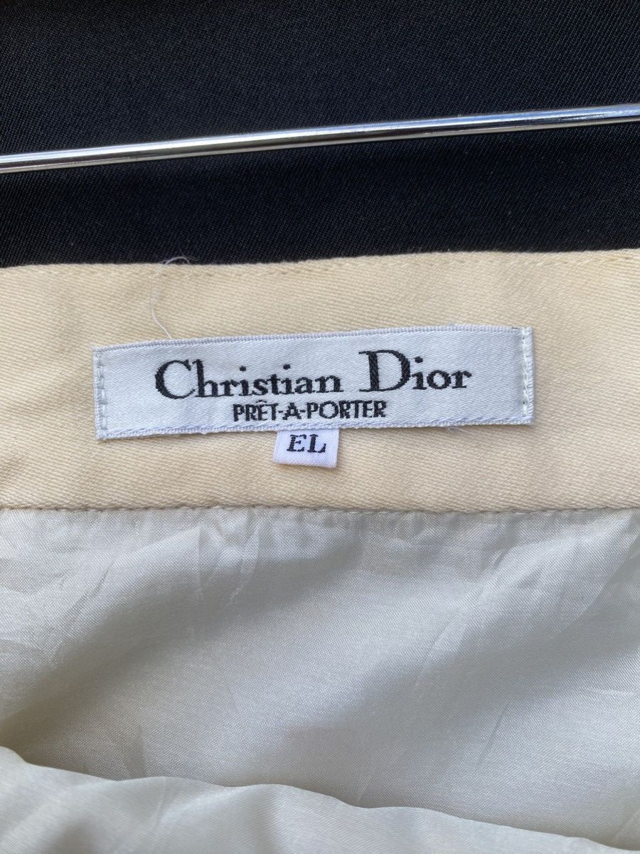 Christian Dior Monsieur Rare Vintage Christian Dior Pret-a-Porter Midi Skirt Size 29" - 8 Thumbnail