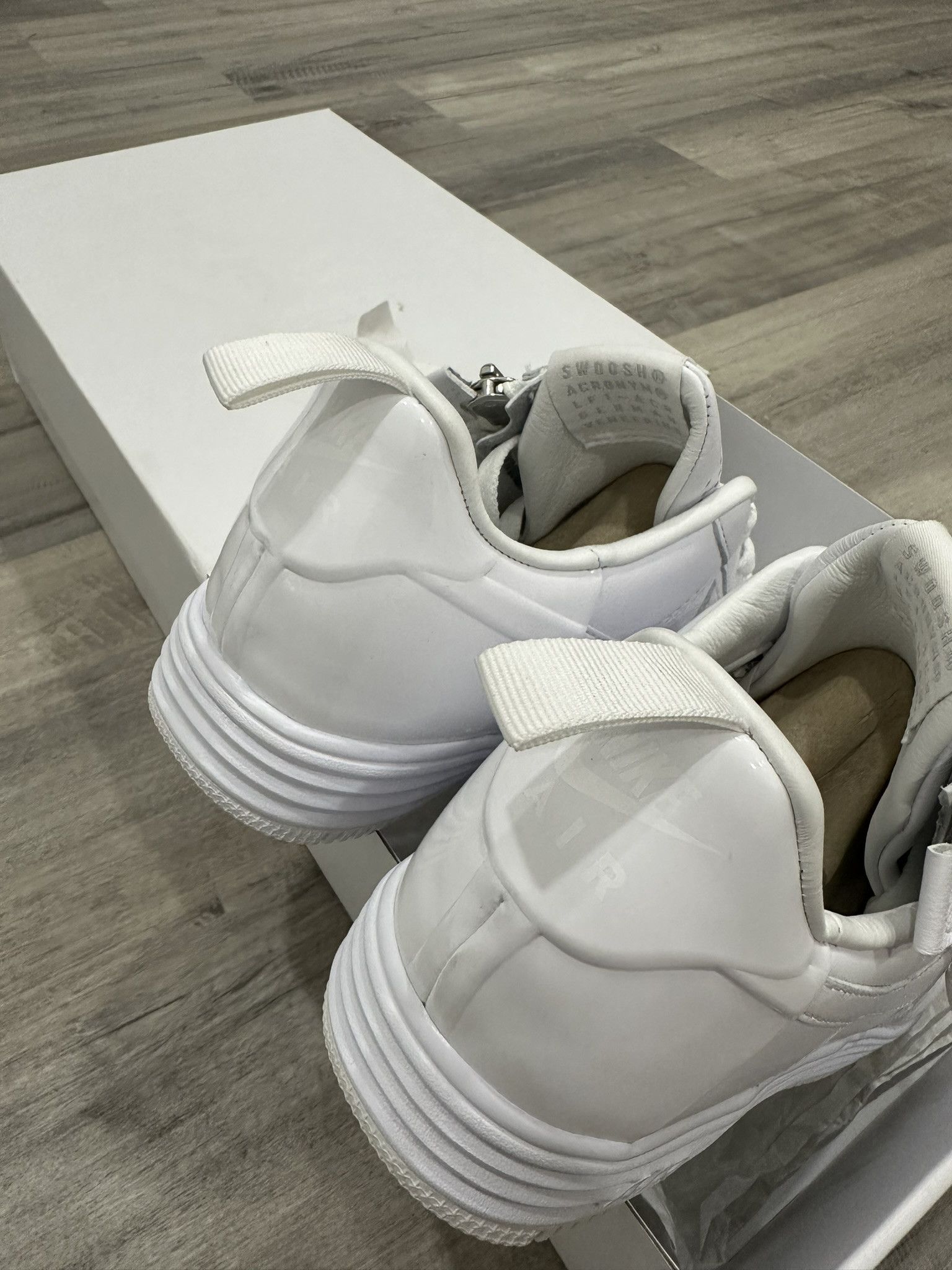Acronym × Nike Nike x Acronym - Lunar Force 1 (AF100) White - Size 8.5 US Size US 8.5 / EU 41-42 - 6 Thumbnail