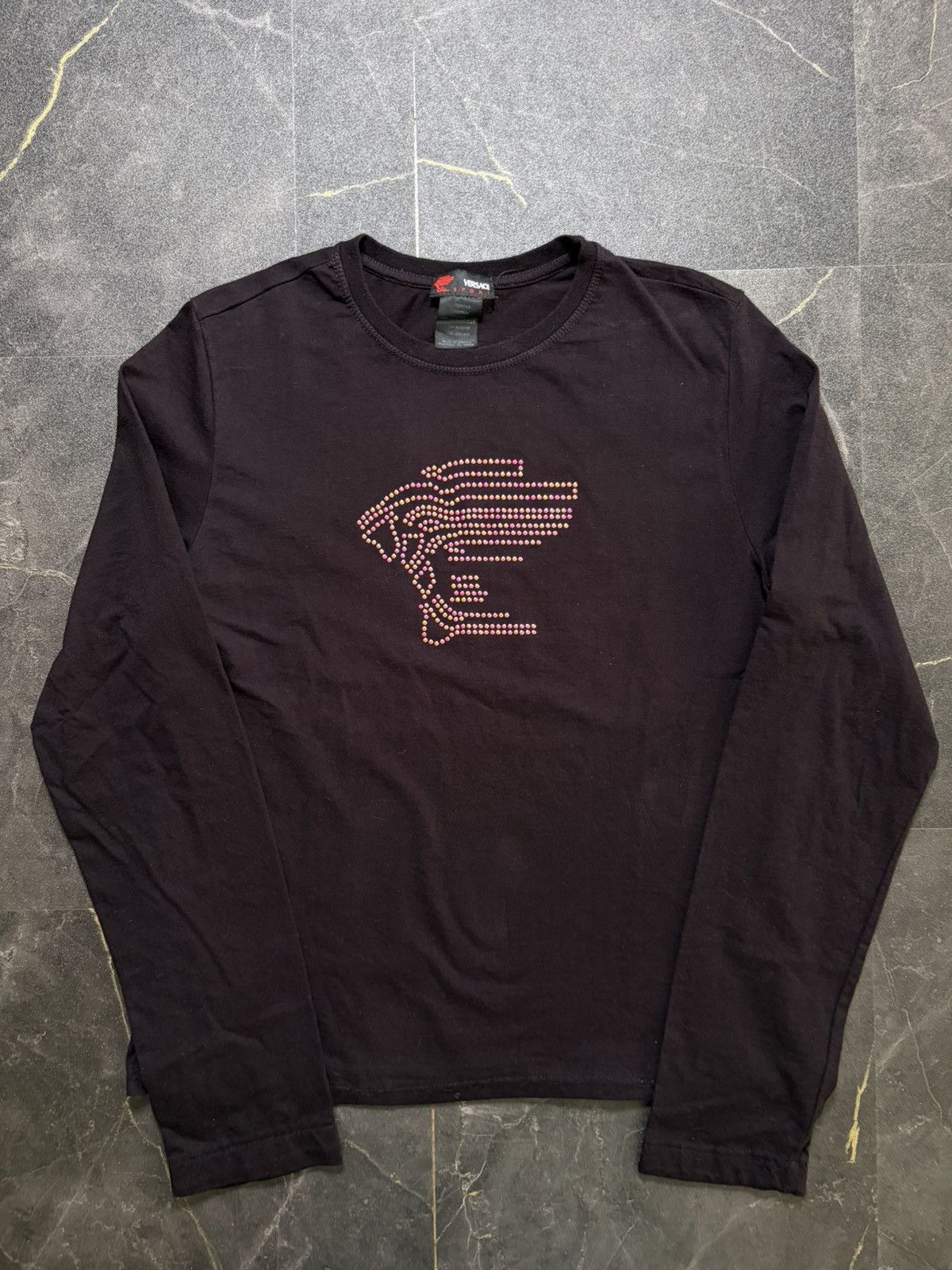 Versace Versace Sport Longsleeve Shirt Luzury Archive Vintage Size M / US 6-8 / IT 42-44 - 2 Thumbnail