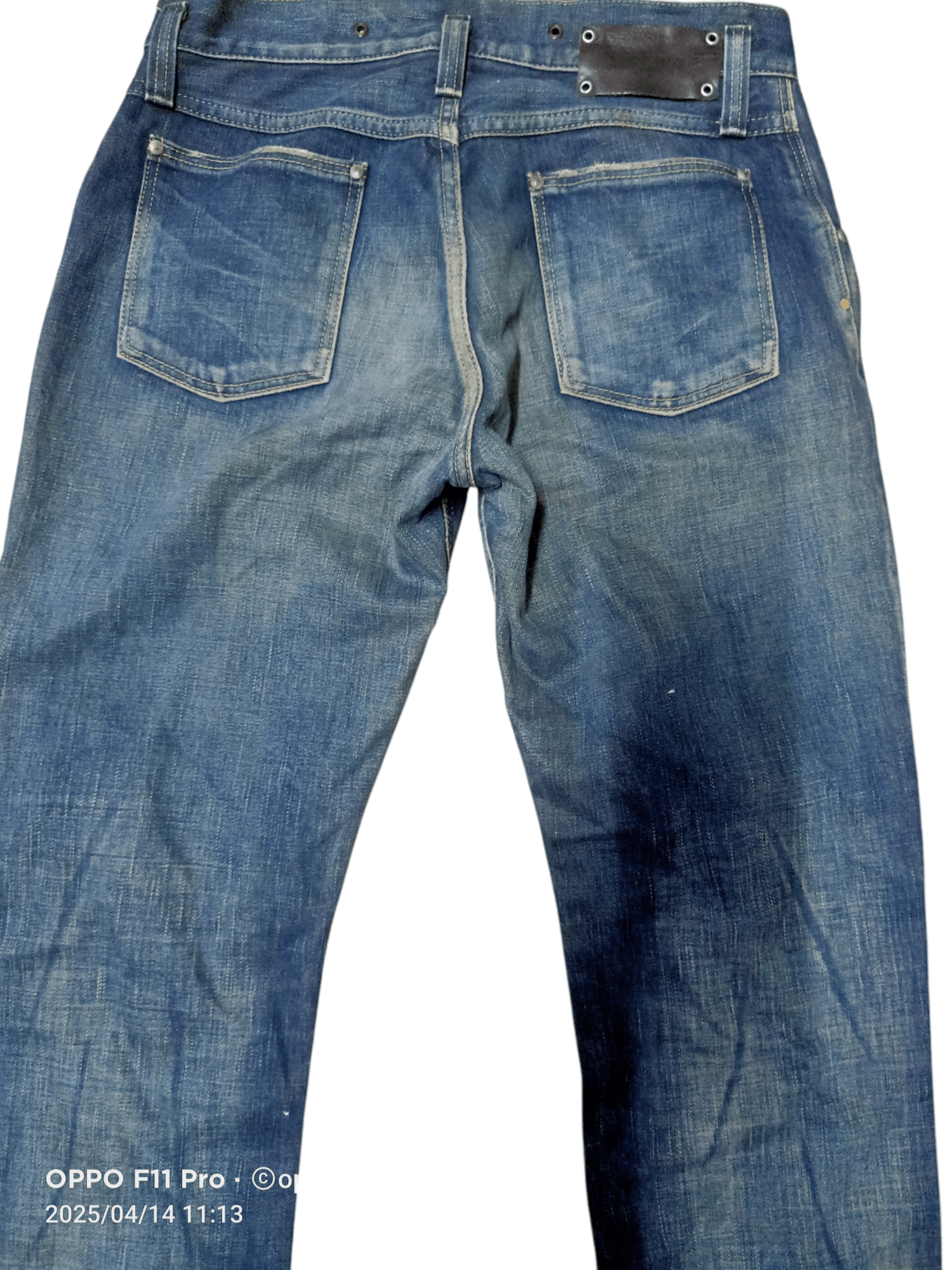 If Six Was Nine × Le Grande Bleu (L.G.B.) × Wrangler Wrangler Vtg Euro Fit Flare Denim Non Selvedge Size US 30 / EU 46 - 2 Thumbnail