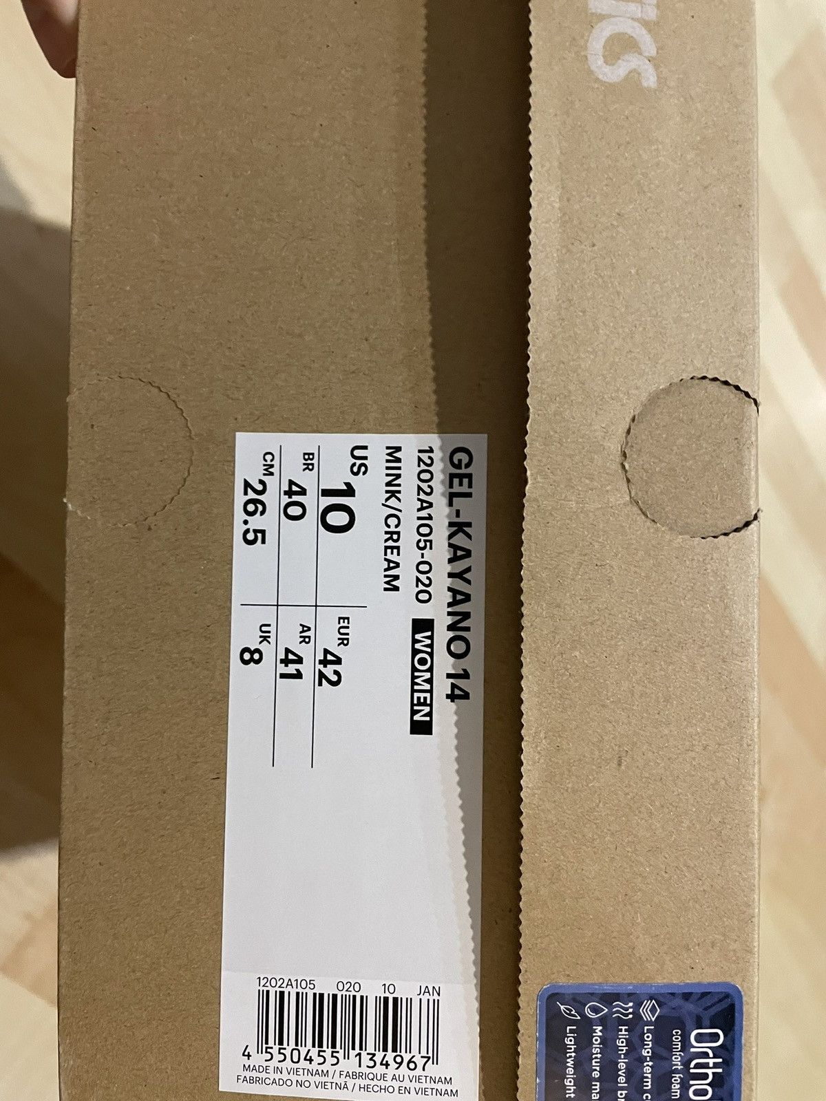 Asics Asics Gel Kayano 14 Mink / Cream Size US 10 / EU 43 - 6 Thumbnail