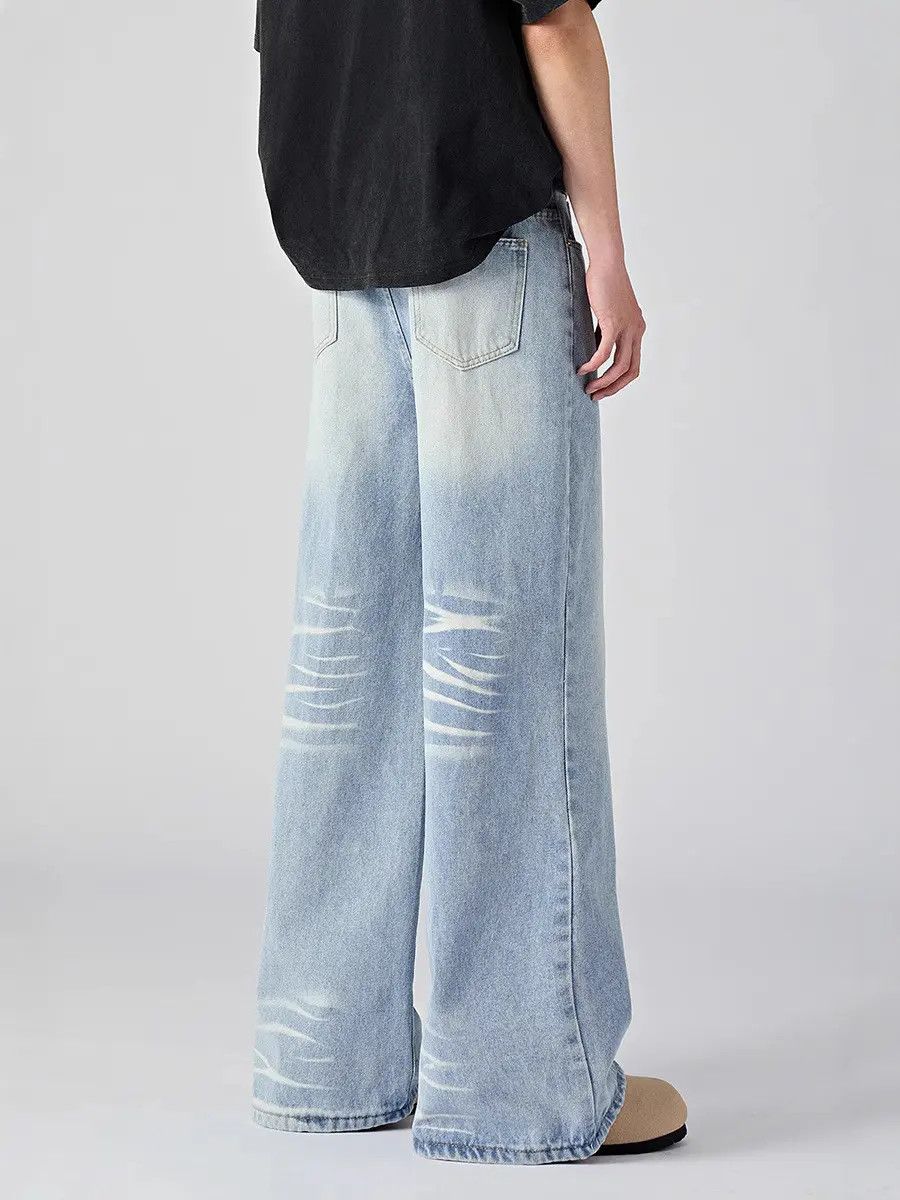 Japanese Brand × Jean Loose casual wide leg jeans Size US 32 / EU 48 - 5 Thumbnail