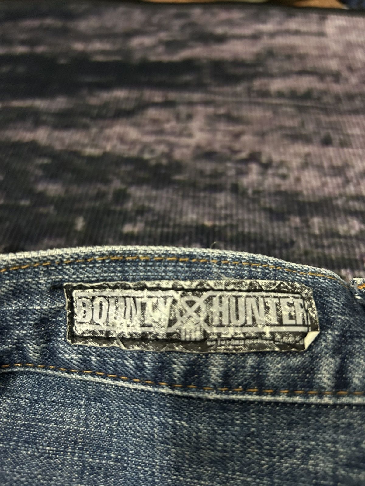 Bounty Hunter Bounty Hunter Japan Madness Ripped Jeans Size US 35 - 13 Thumbnail