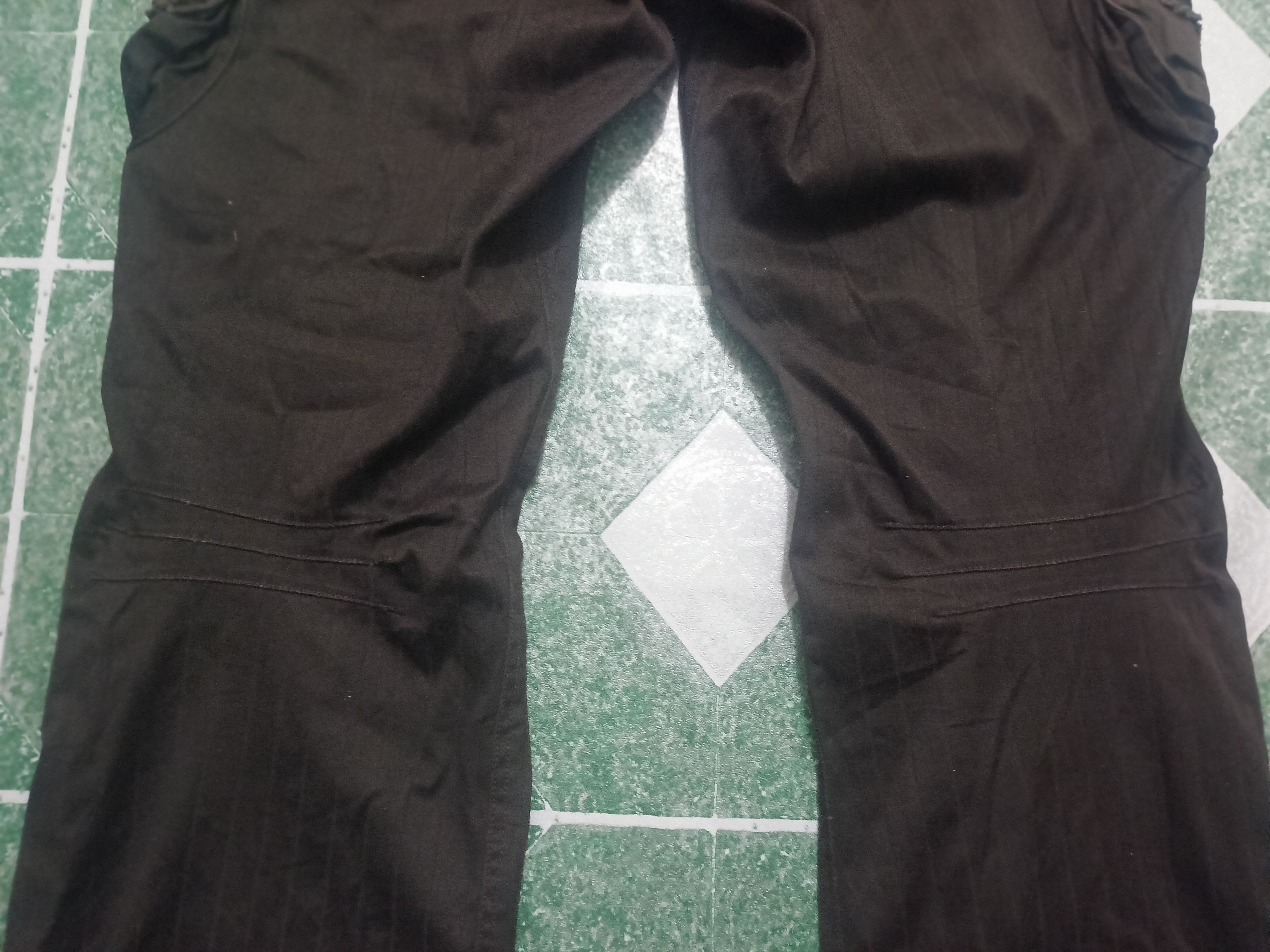Designer × Japanese Brand Apestein Exclusive Baggy Style Striped Boot Cut Cargo Pants Size US 35 - 10 Thumbnail