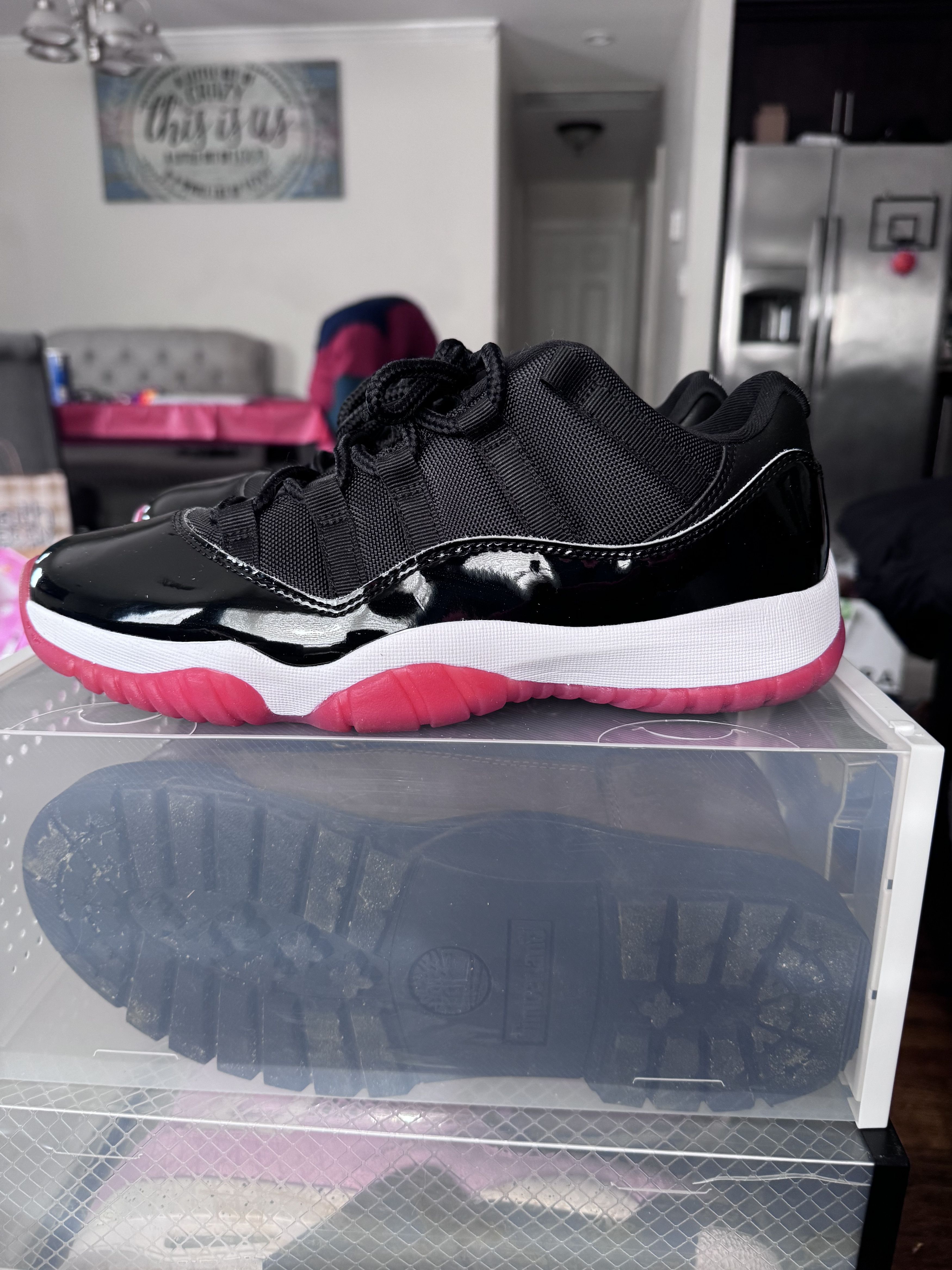 Jordan Brand Jordan 11 Retro Low - Bred (2025) Size US 9.5 / EU 42-43 - 2 Thumbnail