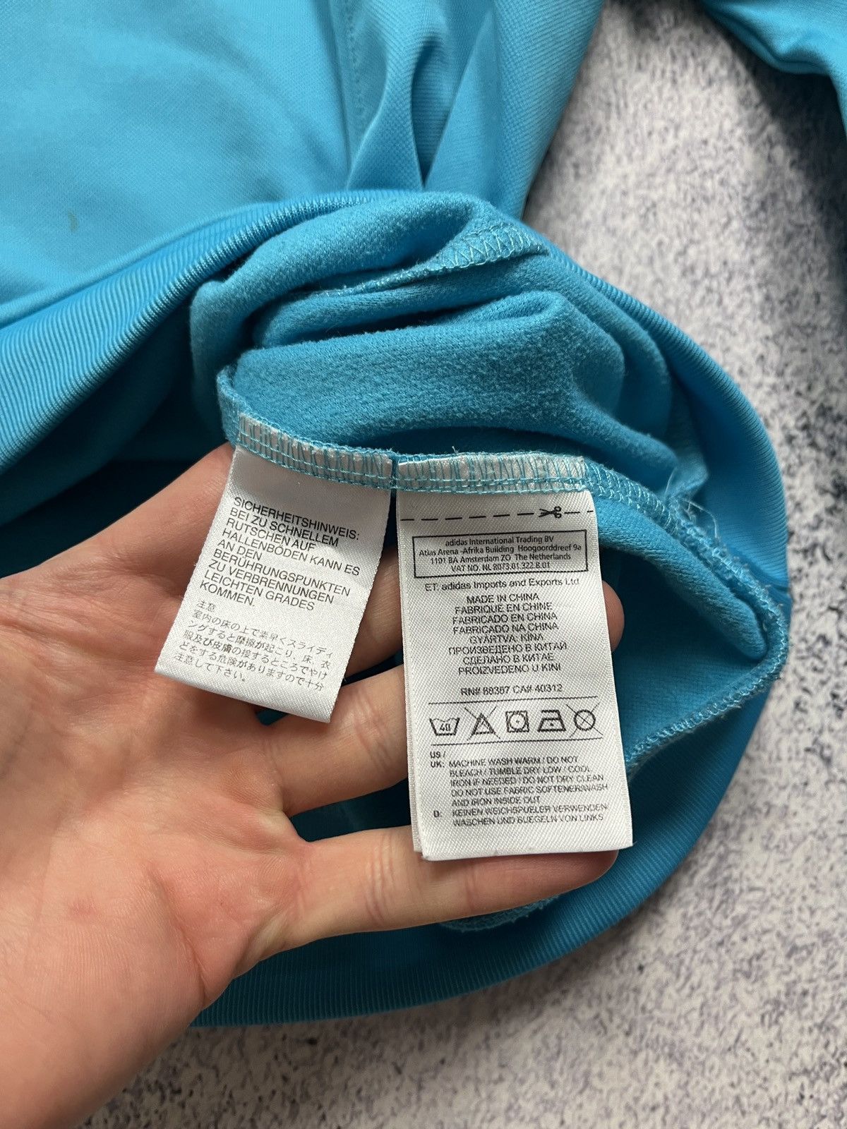 Adidas ⚽️ Adidas Chelsea 2014 Soccer Training Sweatshirt Football Size US XL / EU 56 / 4 - 12 Thumbnail
