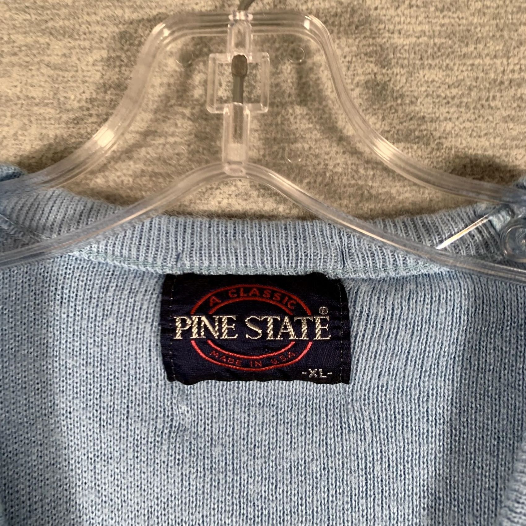Vintage VINTAGE Pine State Escondido Elks Golf Sweater Mens XL Blue V-Neck 80s Size US XL / EU 56 / 4 - 6 Thumbnail