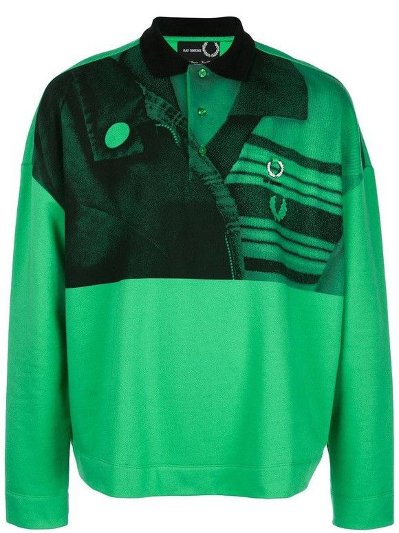 Raf Simons RARE RAF SIMONS x FRED PERRY POLO TOP Size US S / EU 44-46 / 1 - 1 Thumbnail