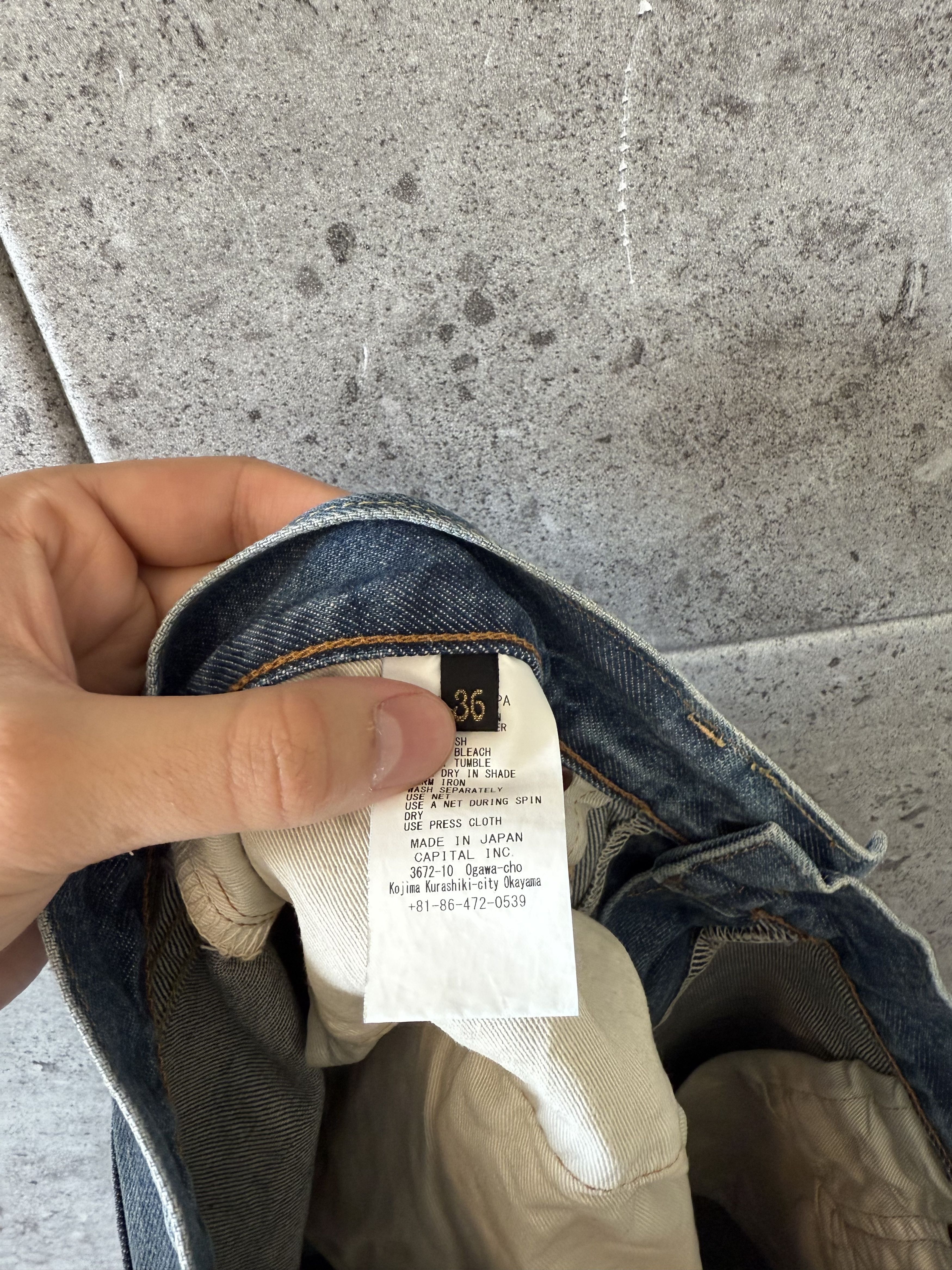 Kapital Kapital bike denim shorts Size US 36 / EU 52 - 8 Thumbnail