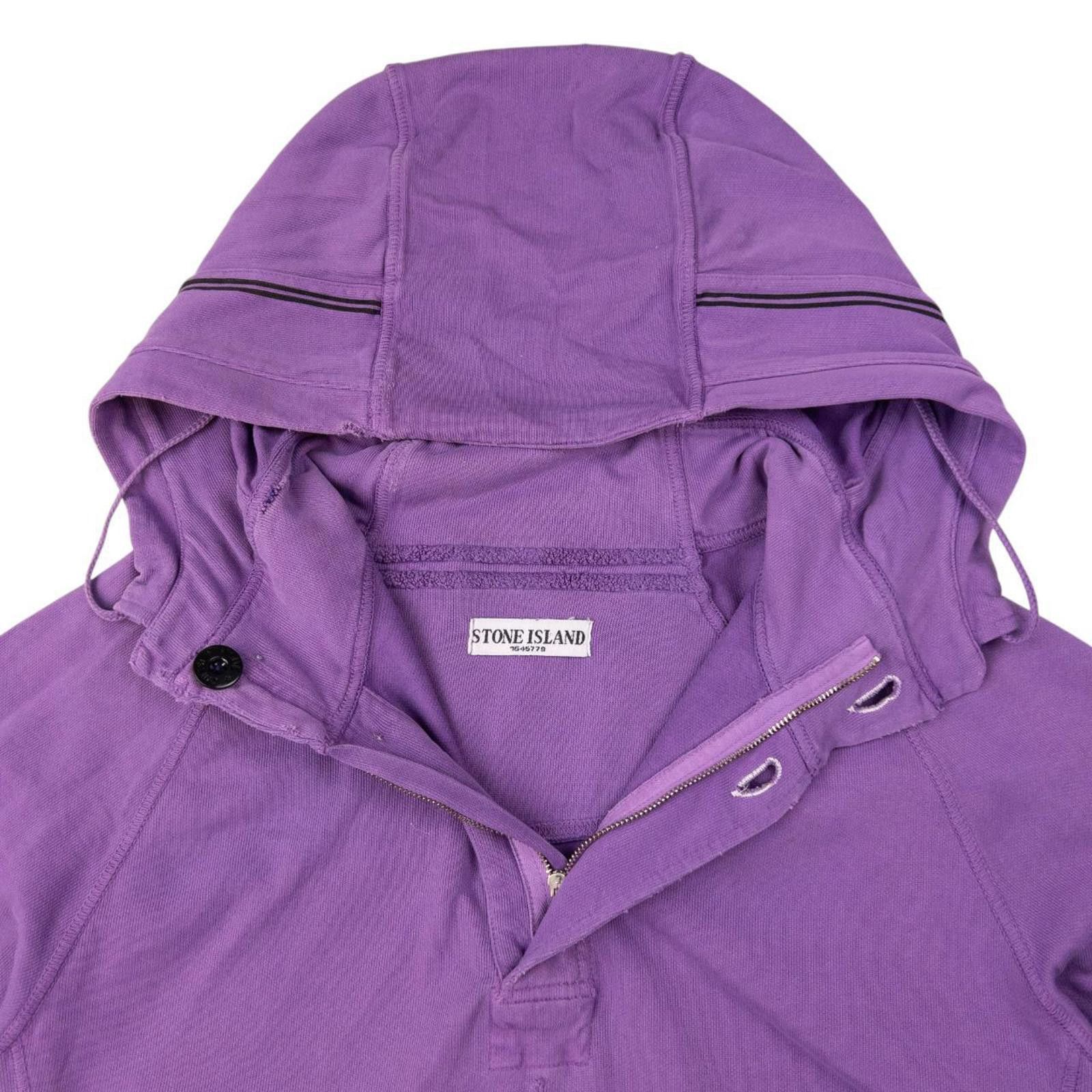 Stone Island Vintage Stone Island Q Zip Hoodie Size M Size US M / EU 48-50 / 2 - 4 Thumbnail
