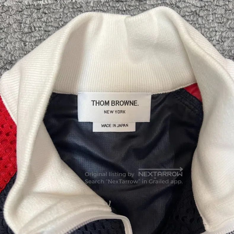 Thom Browne Thom Browne Color-Blocked Mesh Jacket Size US S / EU 44-46 / 1 - 3 Thumbnail