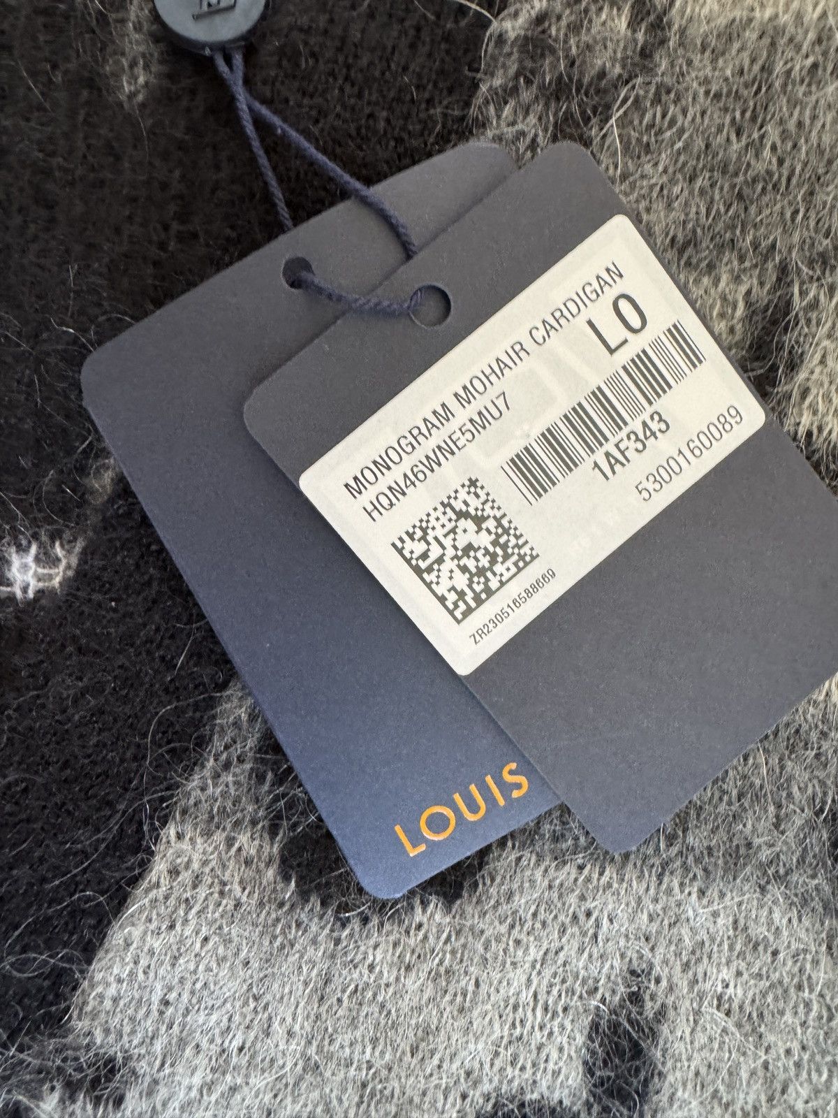 Louis Vuitton Louis Vuitton Monogram Mohair Cardigan Size US L / EU 52-54 / 3 - 8 Thumbnail
