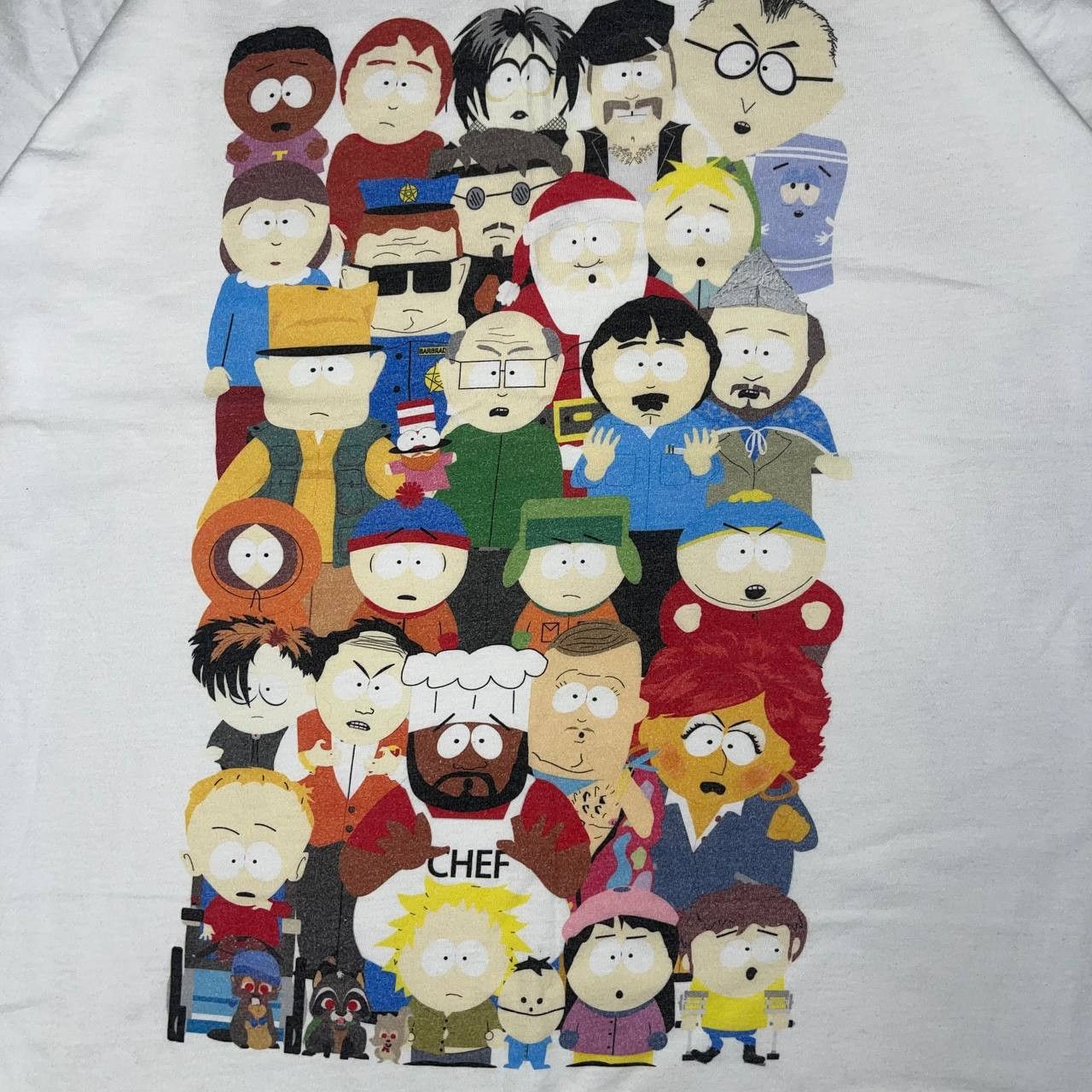 Vintage Vintage South Park 1998 T-Shirt all heroes Size L White Size US L / EU 52-54 / 3 - 7 Thumbnail